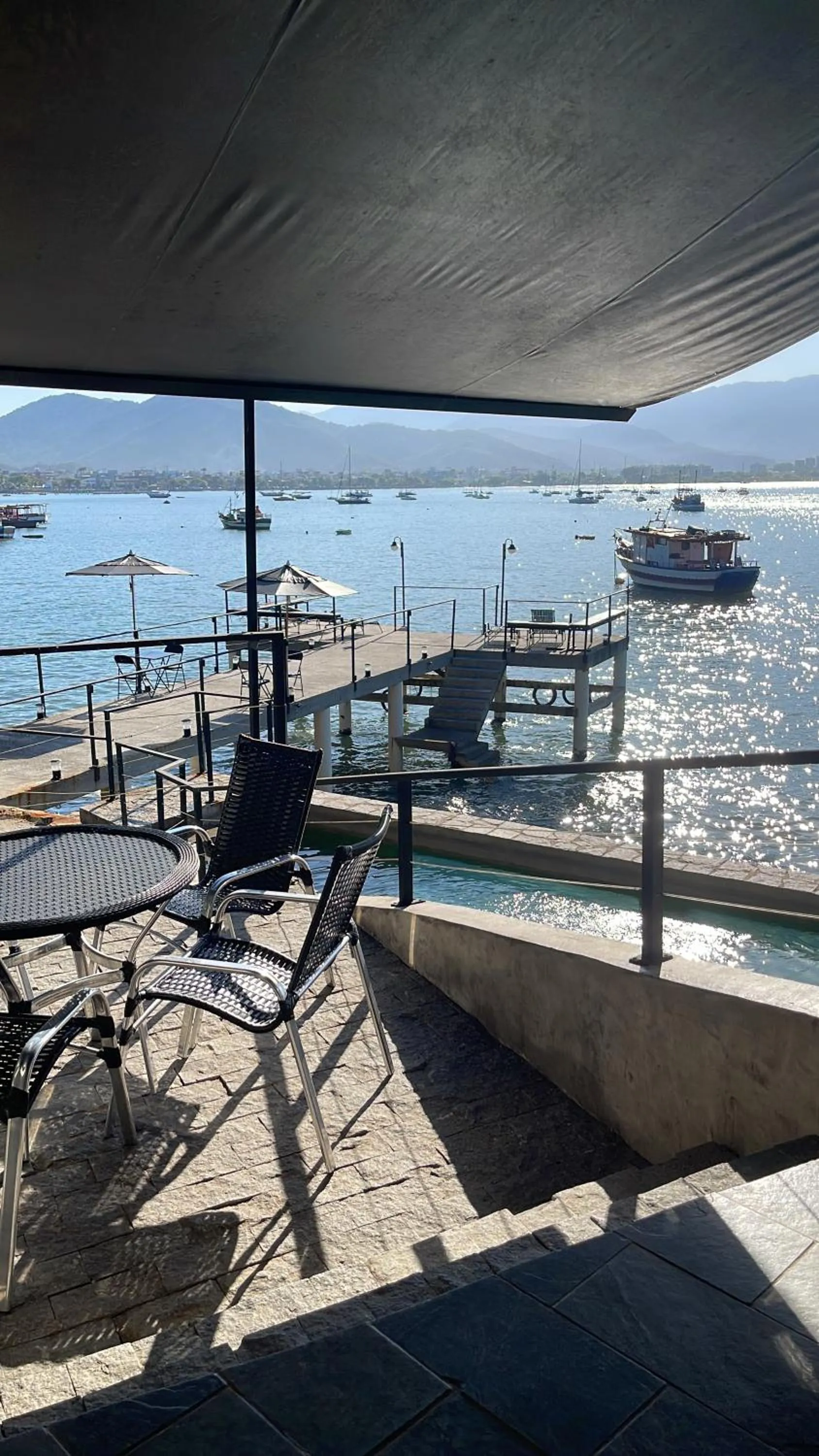 Swimming pool in 1819 Marine Hotel