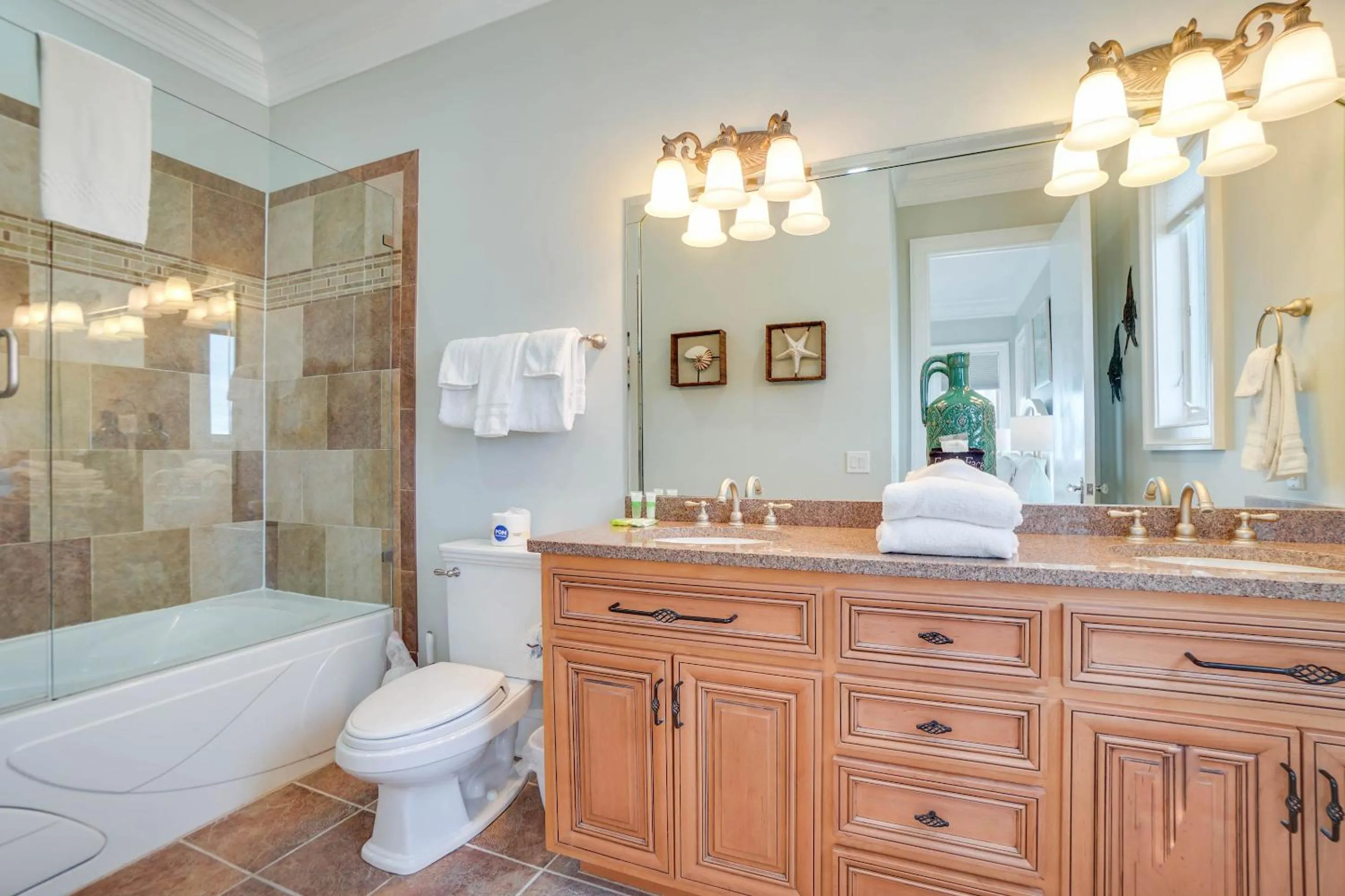 Shower in Beach House - Stairway to Heaven