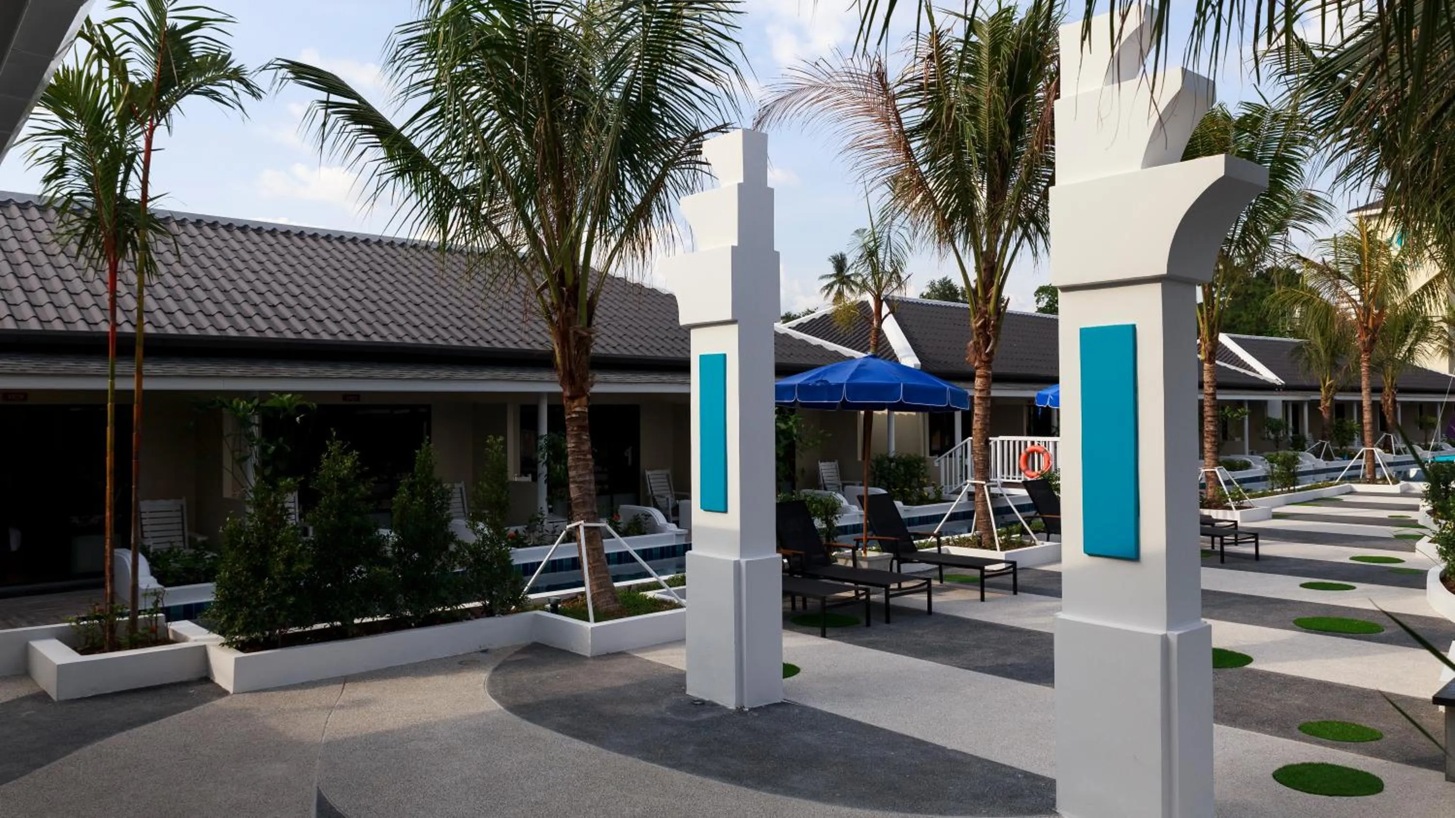 Garden view in Tuana Hotels Brook Pool Access