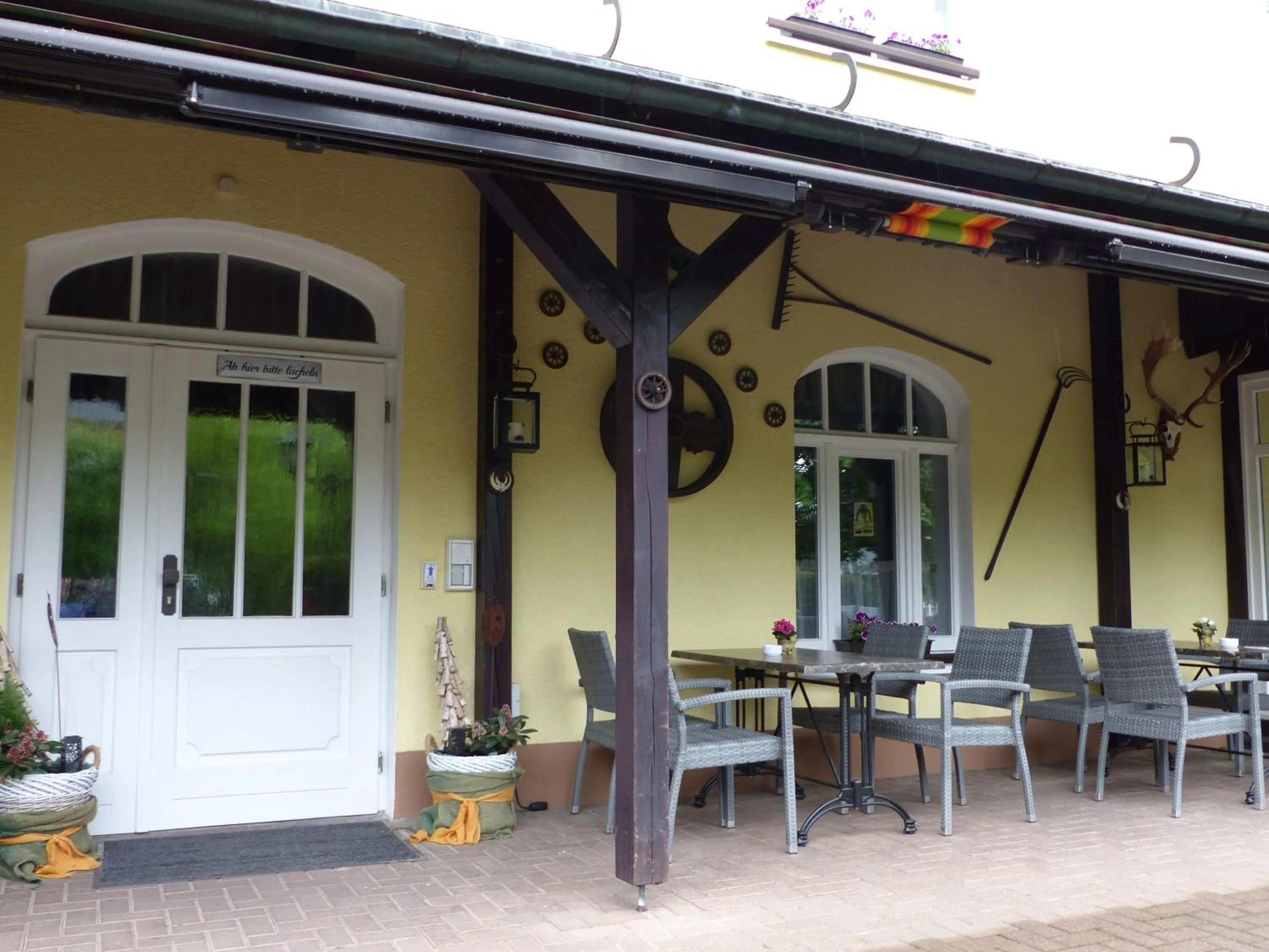 Patio in Hotel Seiffener Hof***