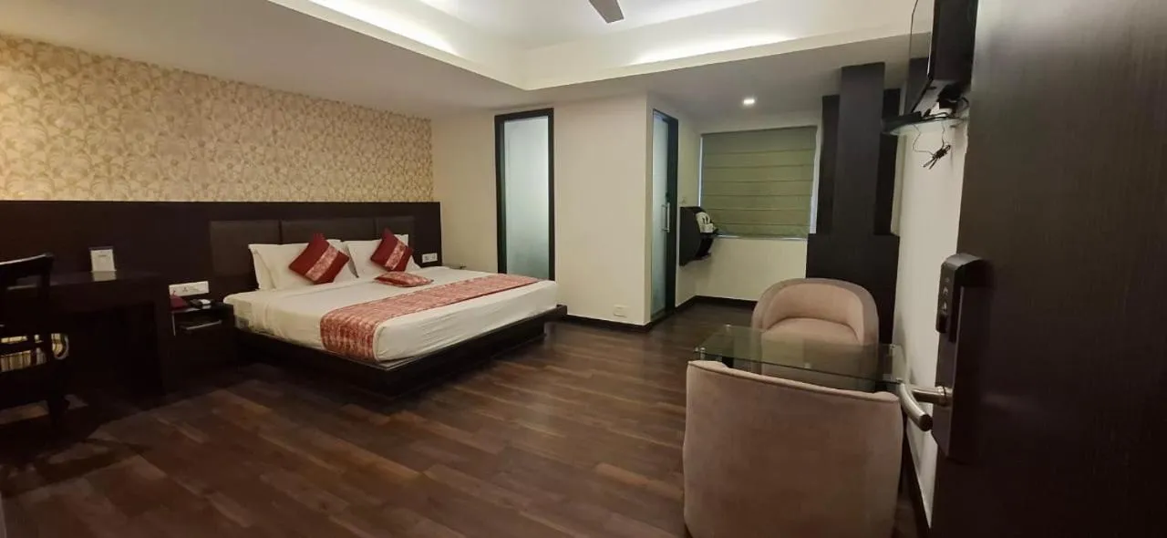 Bed in Viceroy Boutique Hotel