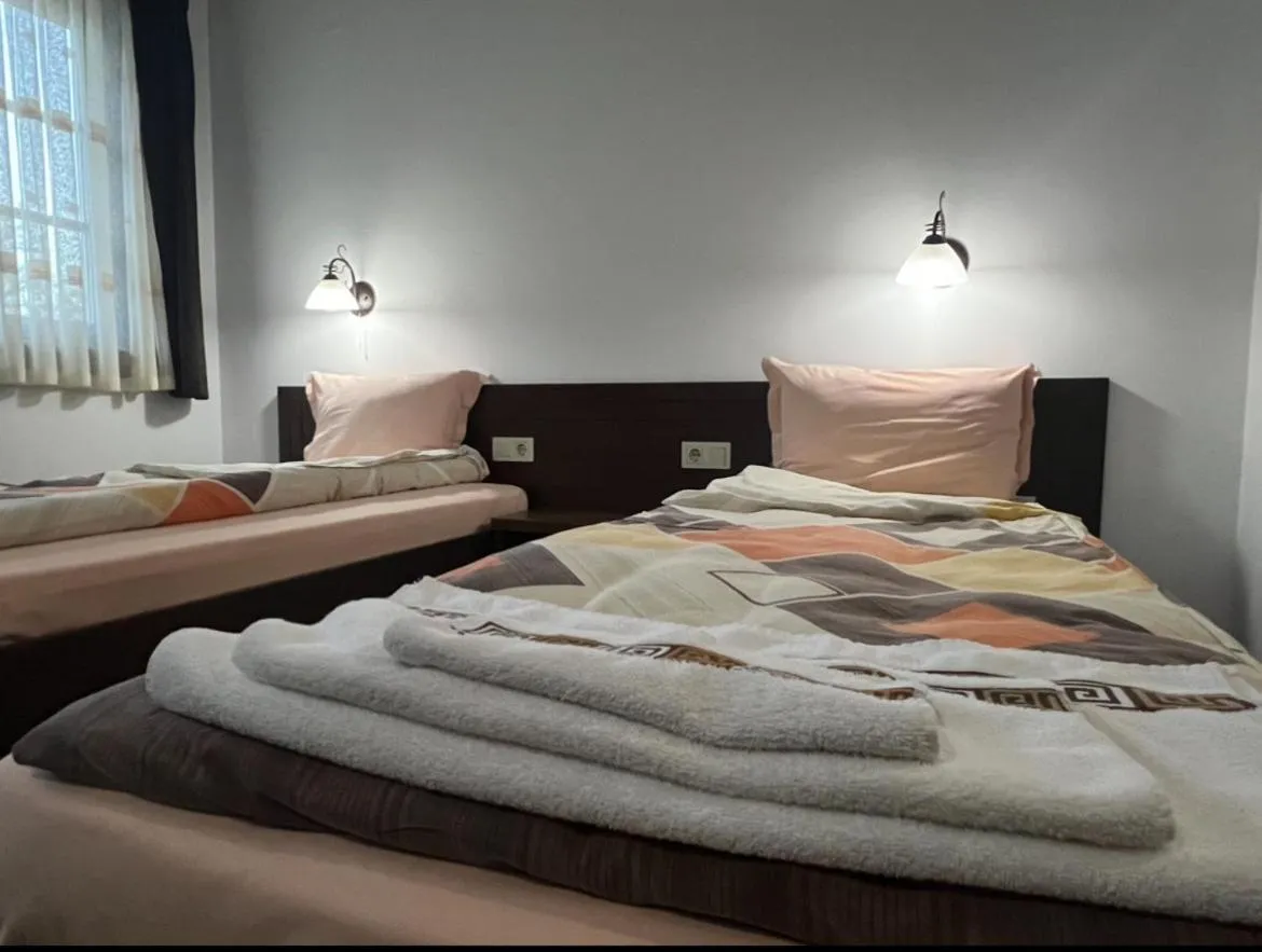 Bed in Galabova Guesthouse