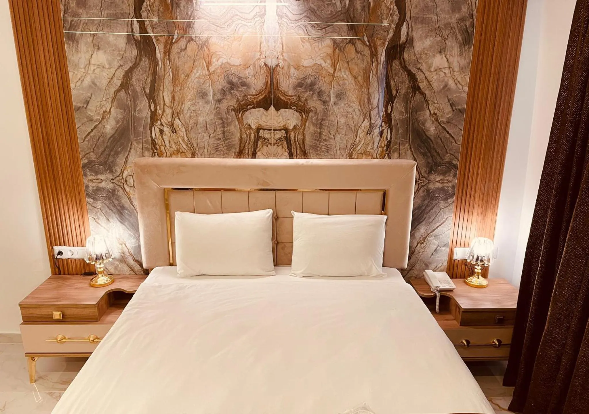 Bed in Rosa Therapy Butik Otel