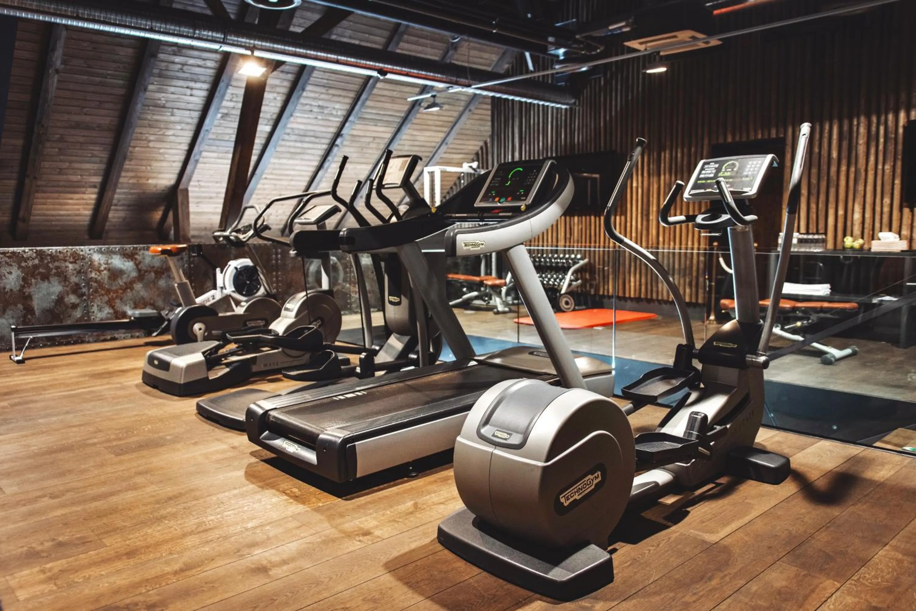 Fitness centre/facilities in Resort Čapí Hnízdo
