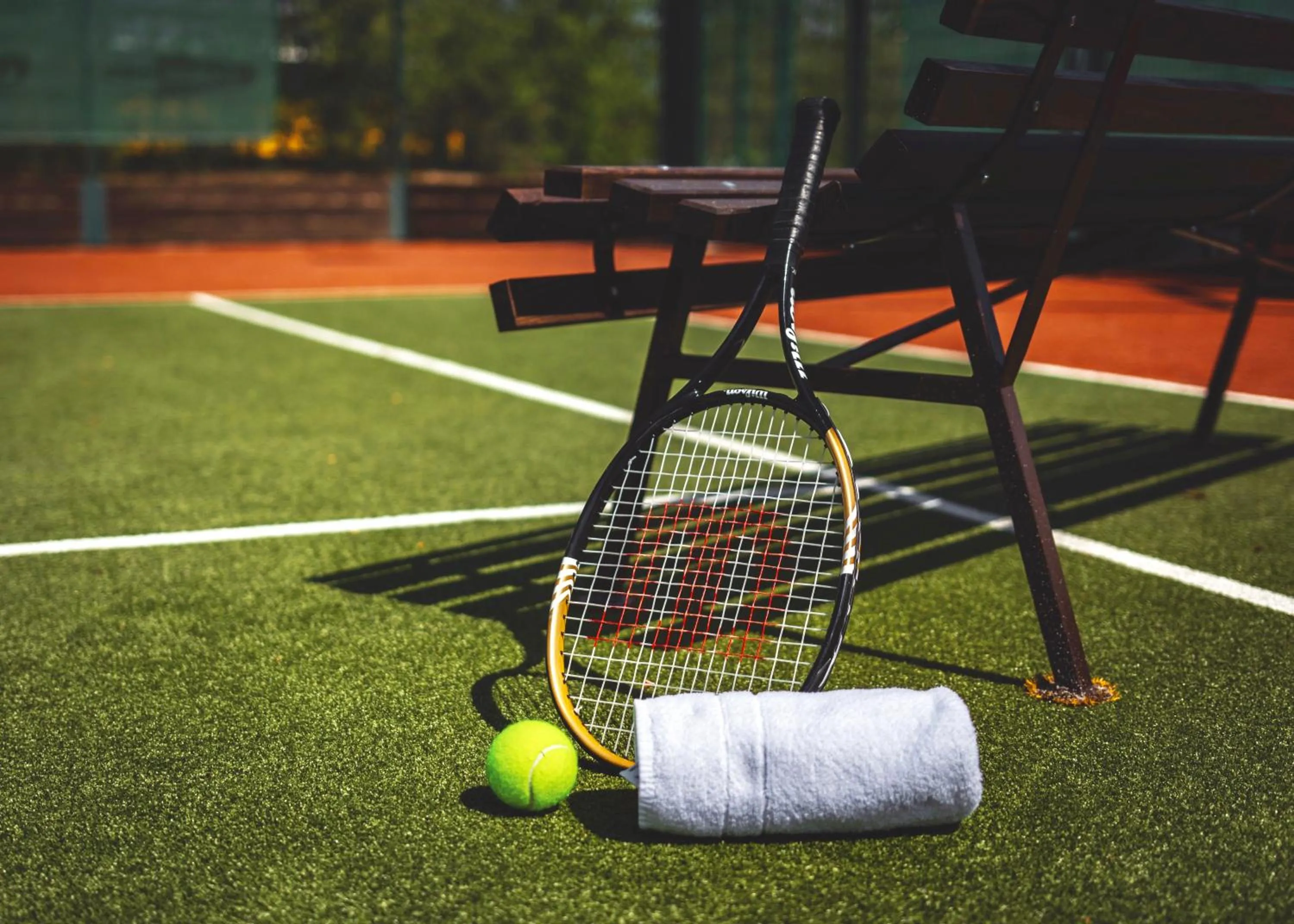 Tennis court in Resort Čapí Hnízdo