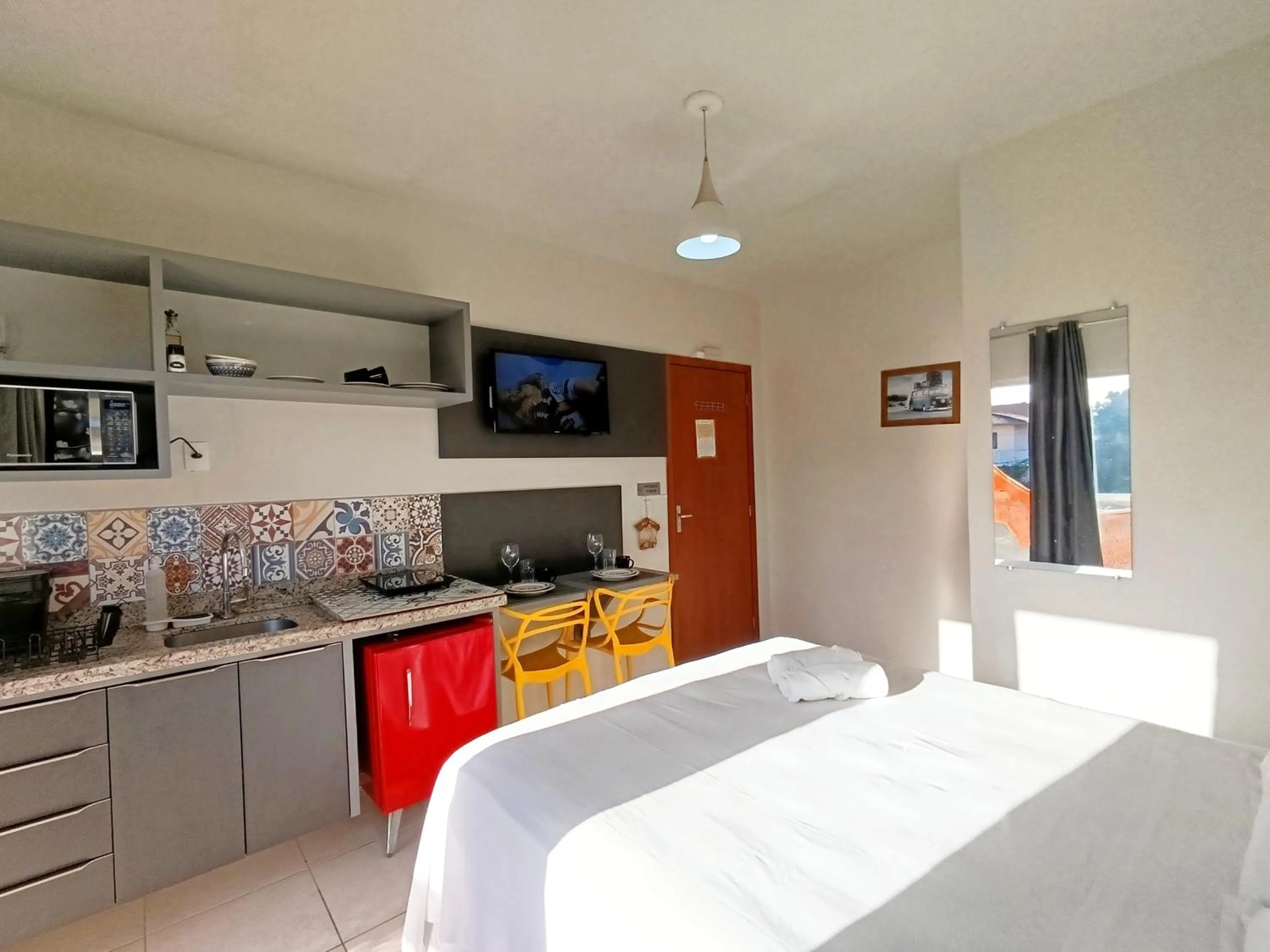 Bedroom, Bed in Pousada Madre Guarda