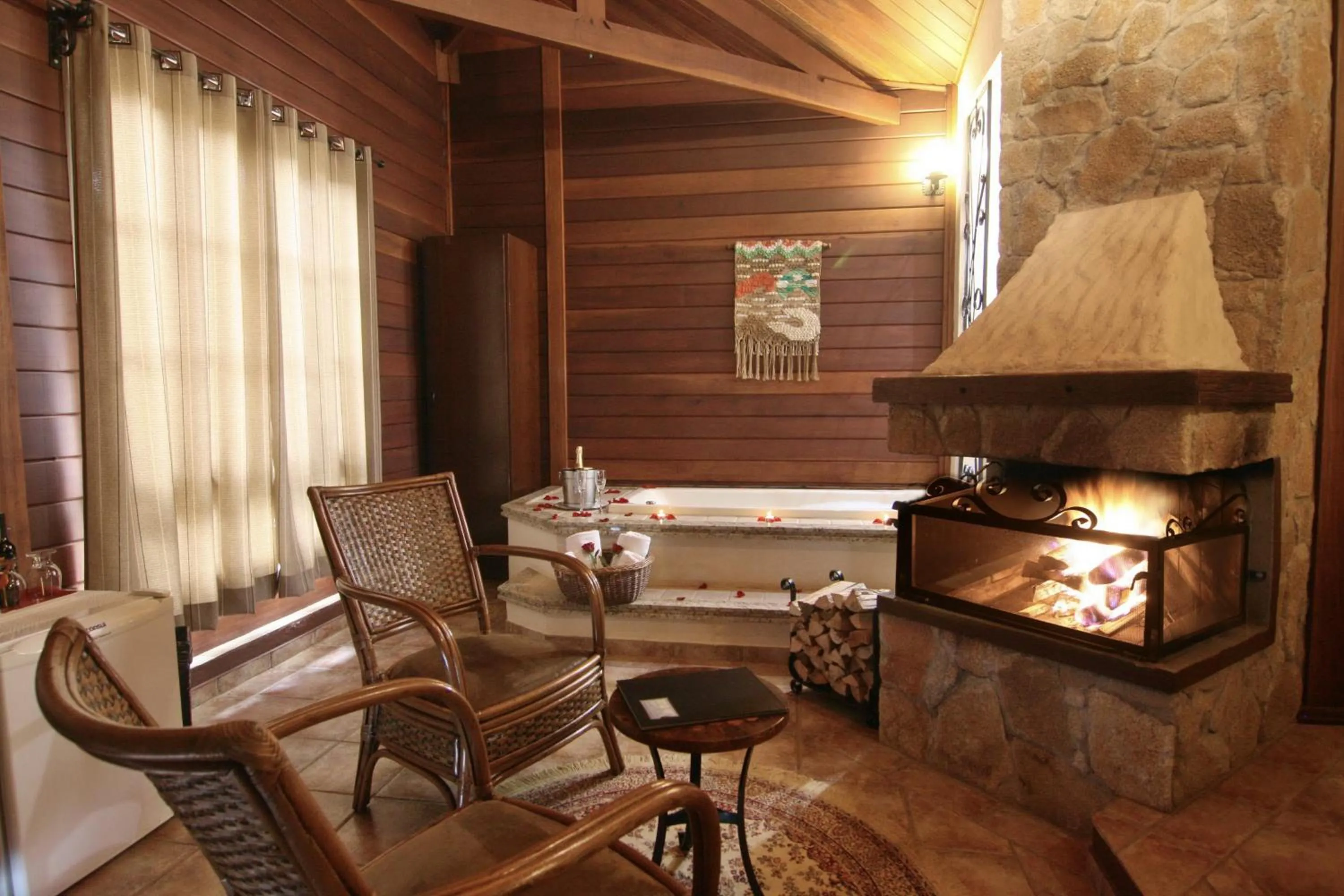 Living room in Pousada Varanda das Colinas