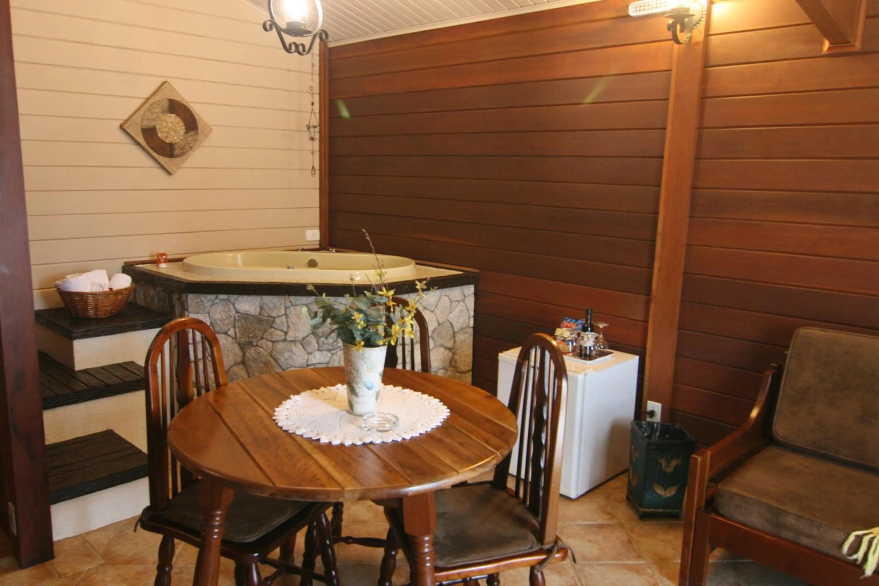 Living room in Pousada Varanda das Colinas