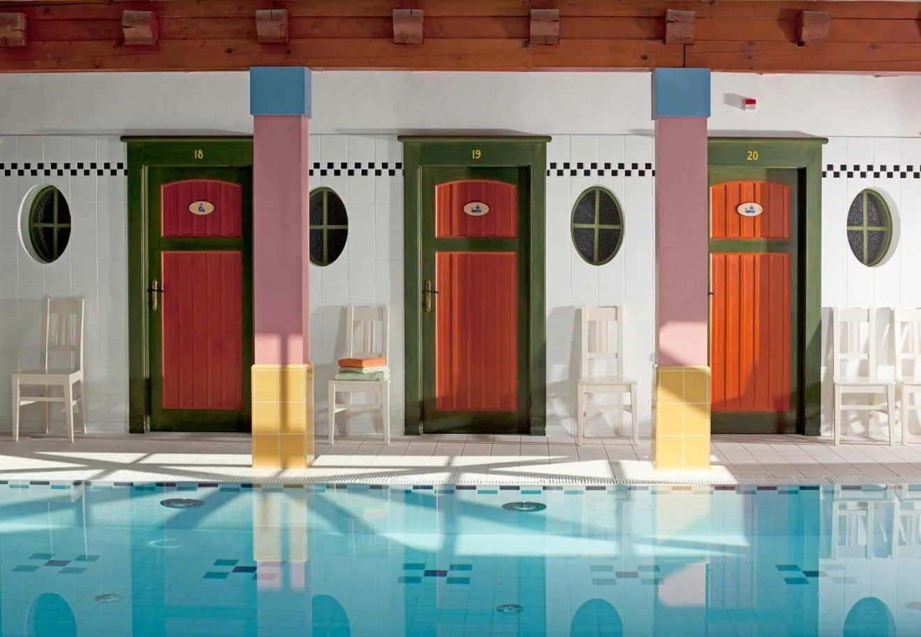 Swimming pool in Jurkovičův dům