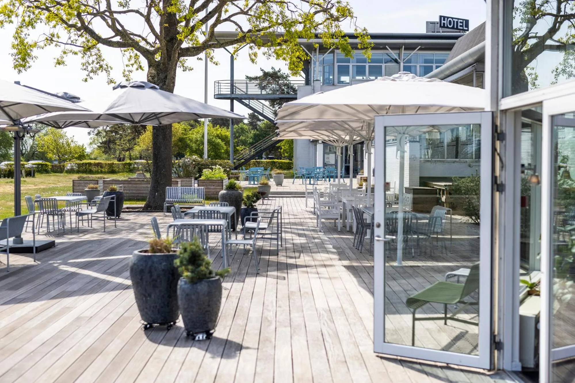 Balcony/Terrace in Comwell Køge Strand