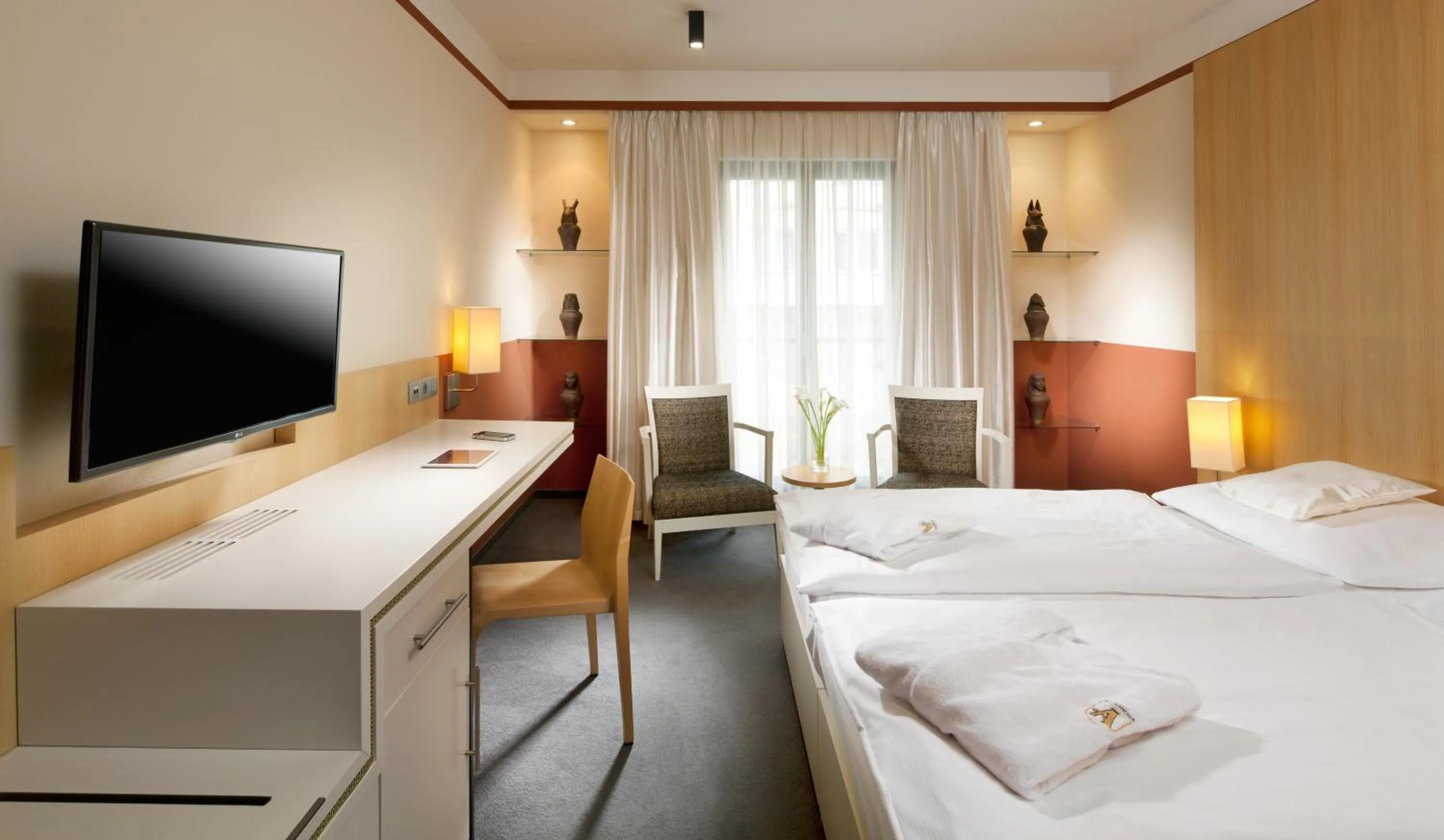 Bed in Alexandria Spa & Wellness Hotel