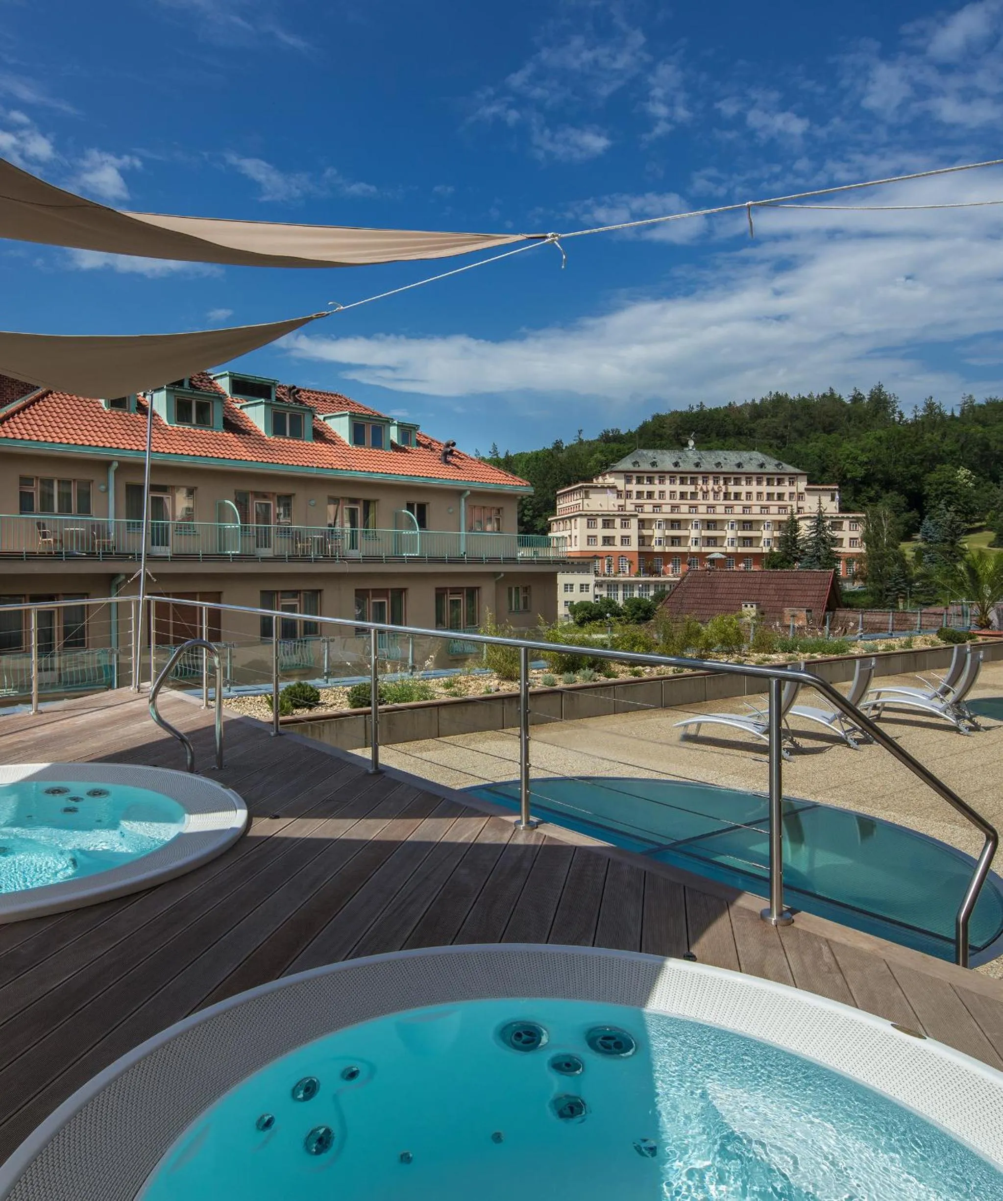 Balcony/Terrace in Alexandria Spa & Wellness Hotel