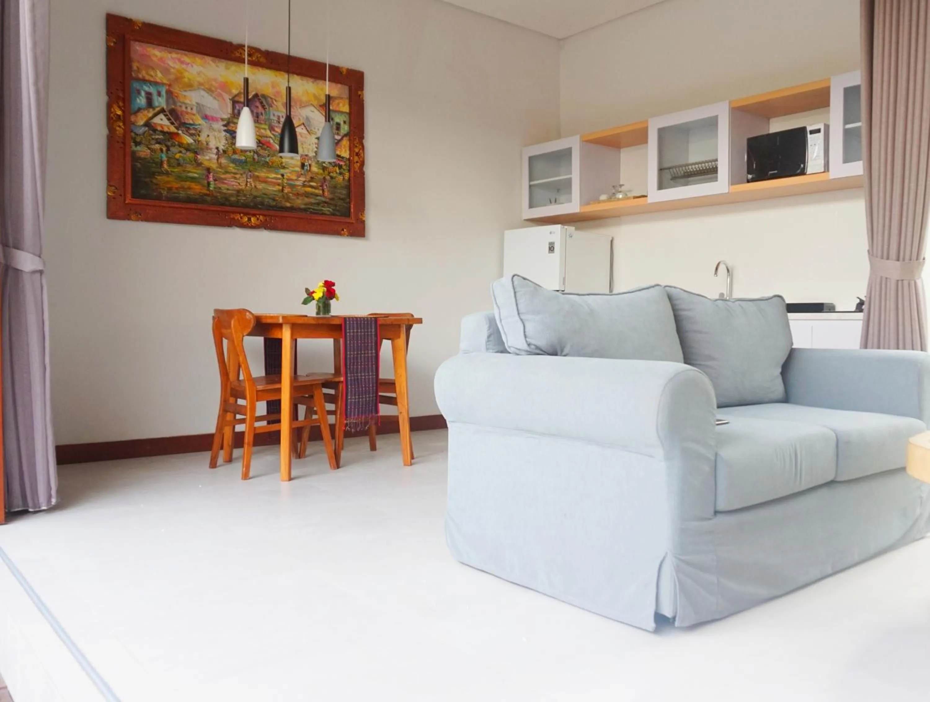 Seating area in Stana Kendran Villa