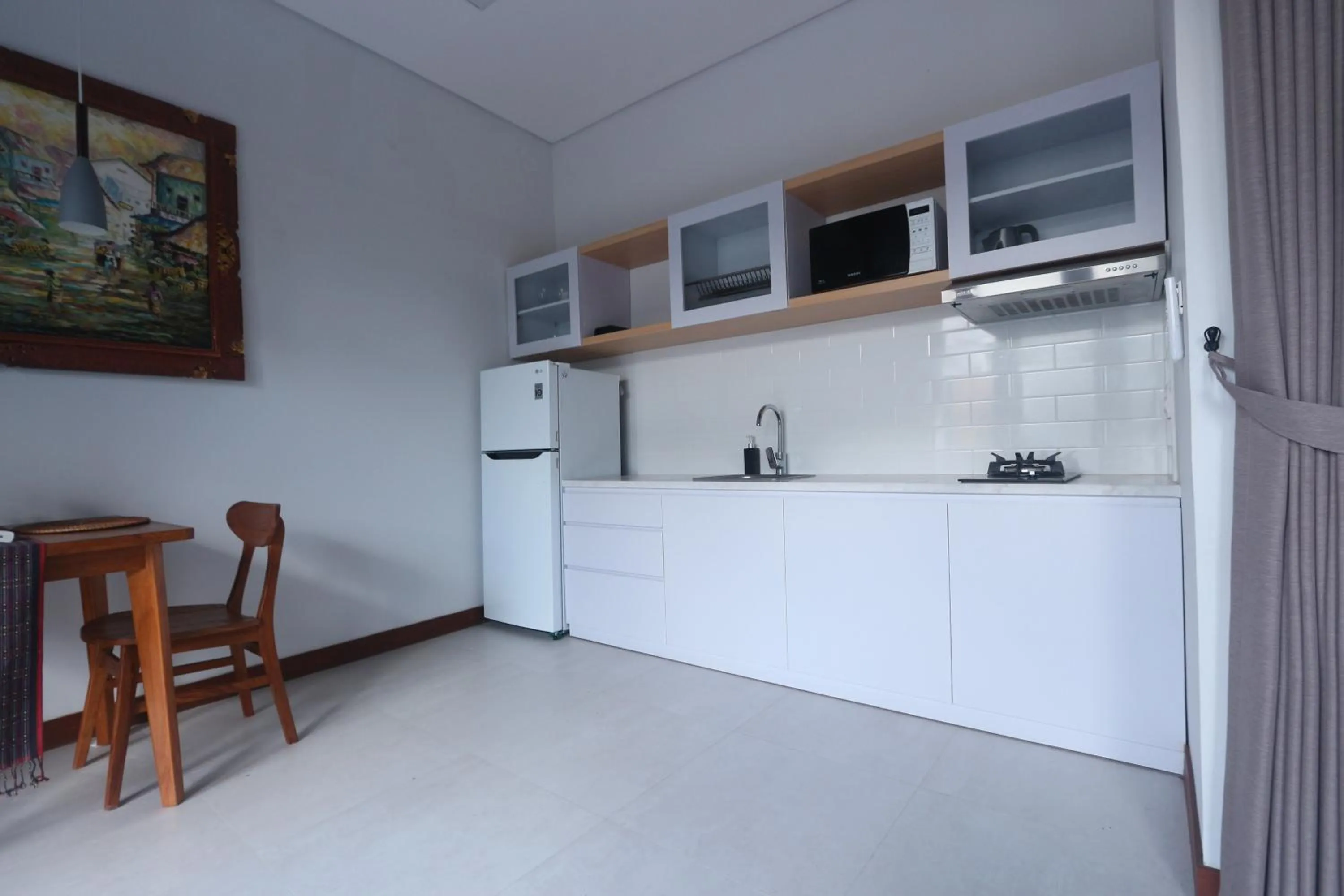 Kitchen or kitchenette in Stana Kendran Villa