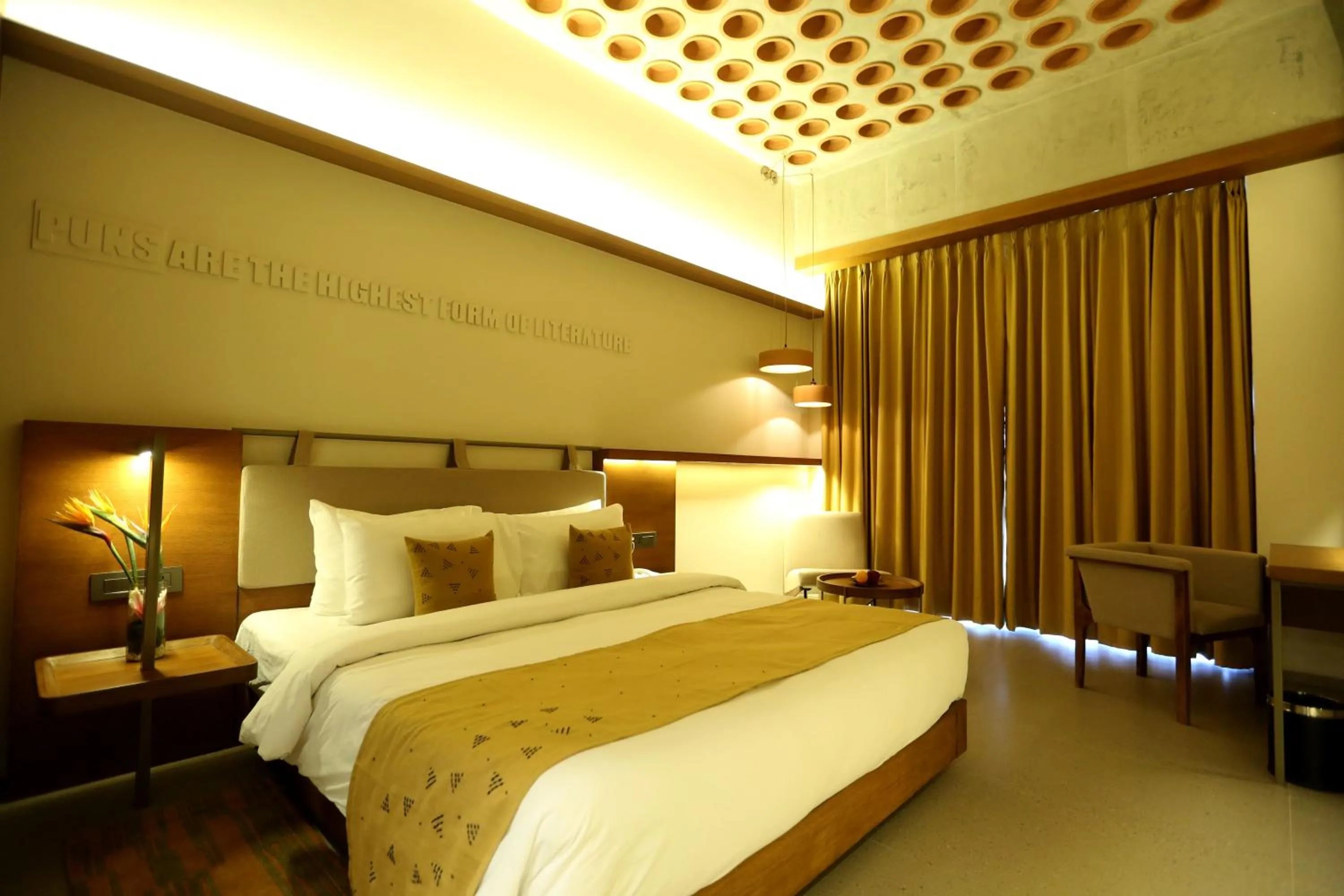 View (from property/room), Bed in The Centrum