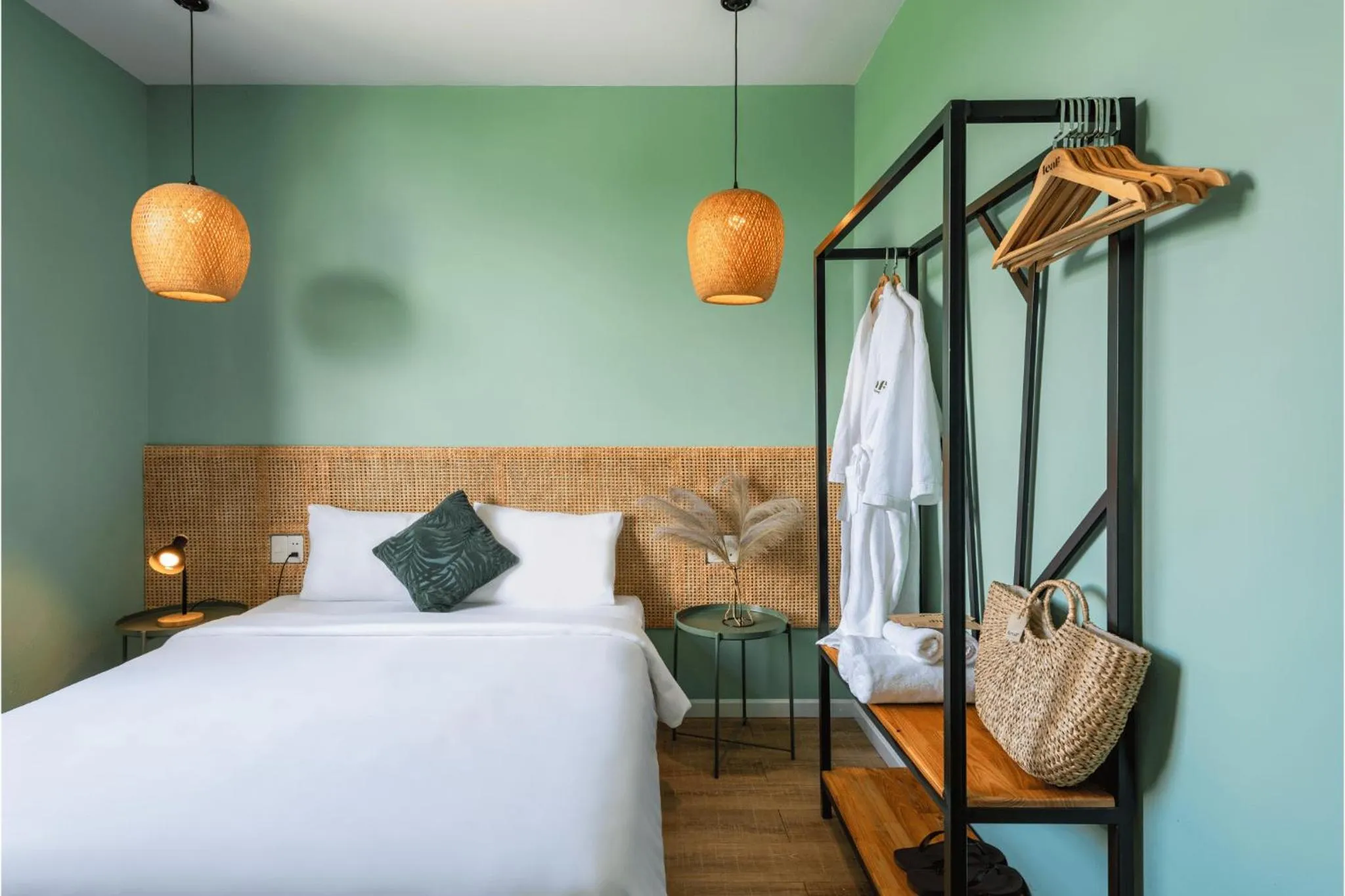 Bed in Leaf Hotel Phu Quoc