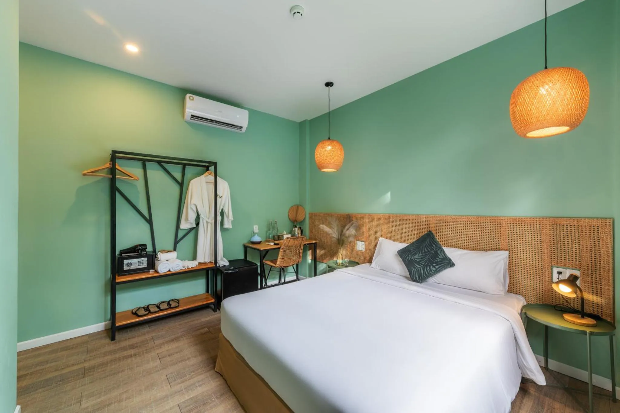 Bed in Leaf Hotel Phu Quoc