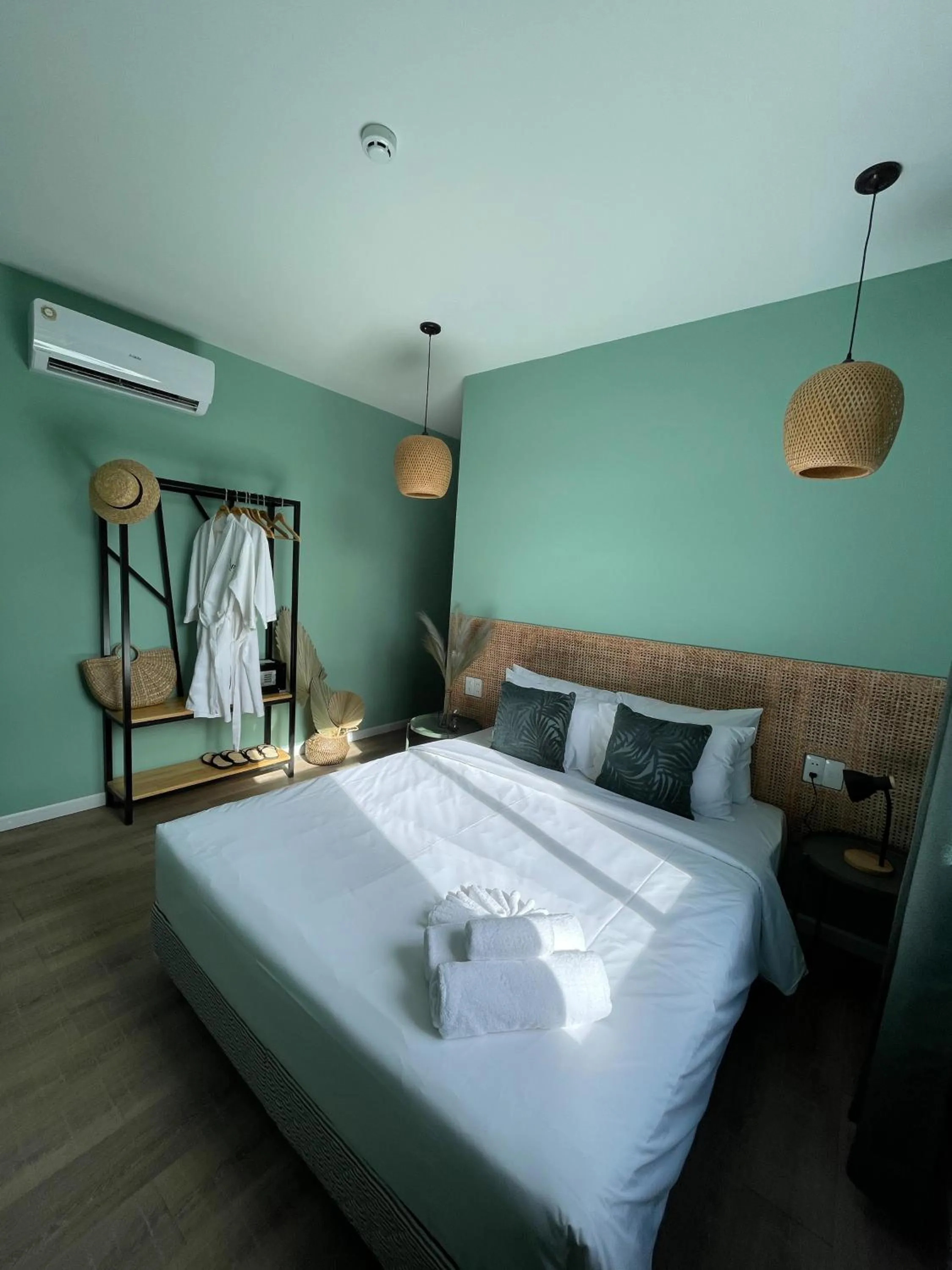 Bed in Leaf Hotel Phu Quoc