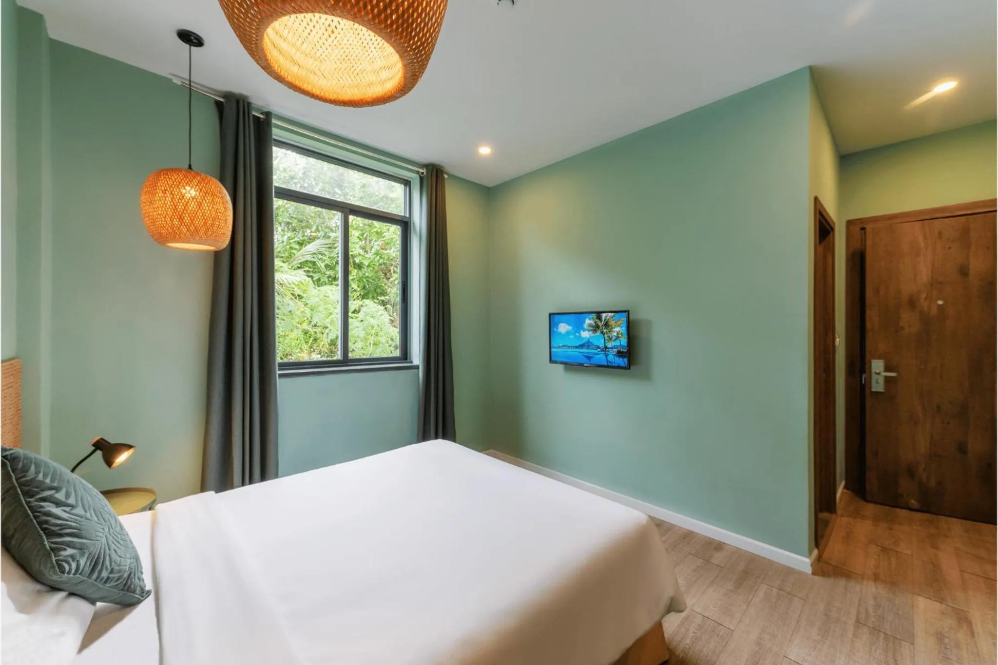 Bed in Leaf Hotel Phu Quoc