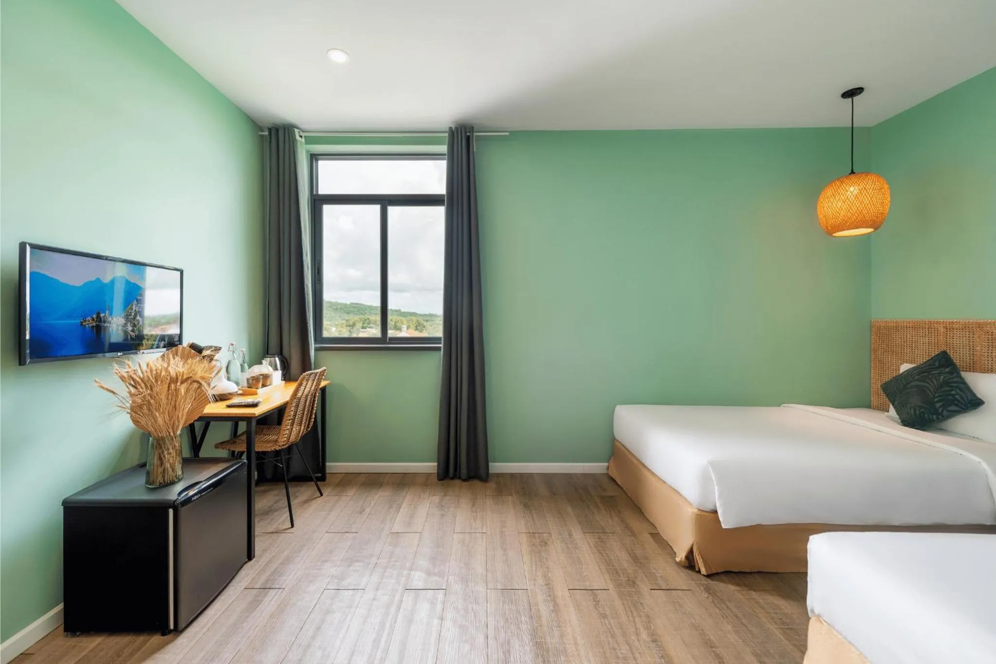 Bed in Leaf Hotel Phu Quoc