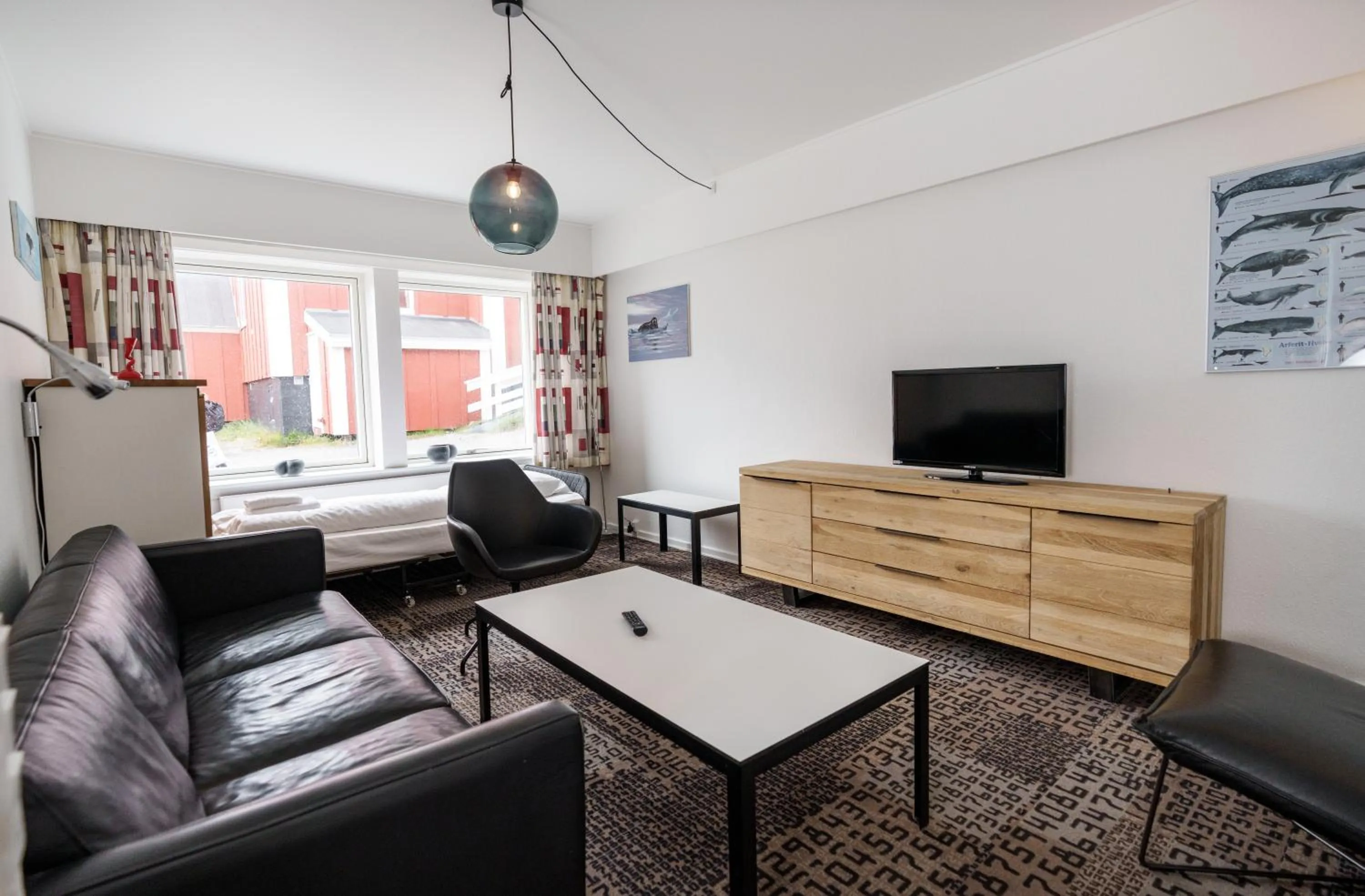 Living room in Hotel Nordbo