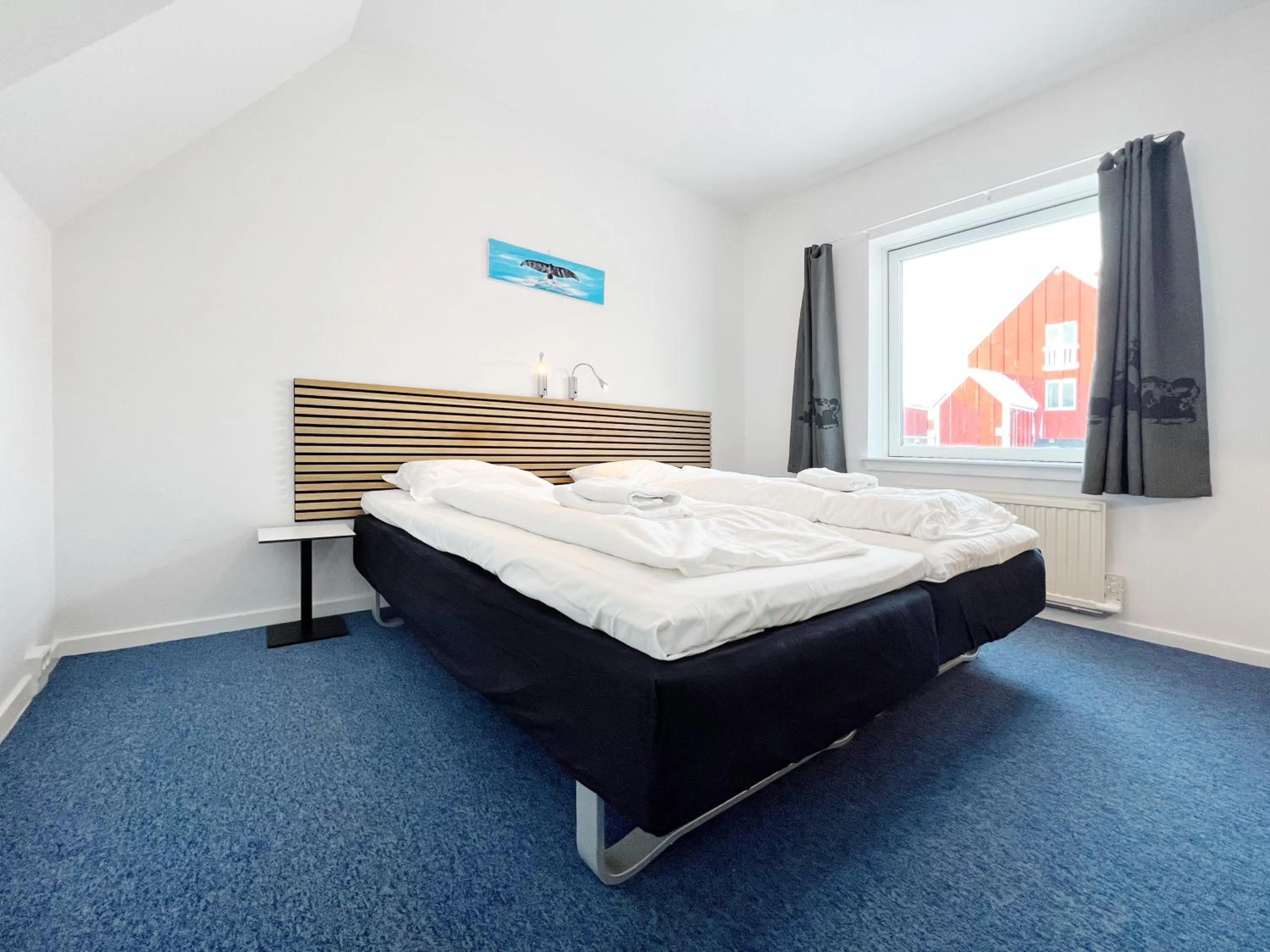 Bedroom, Bed in Hotel Nordbo