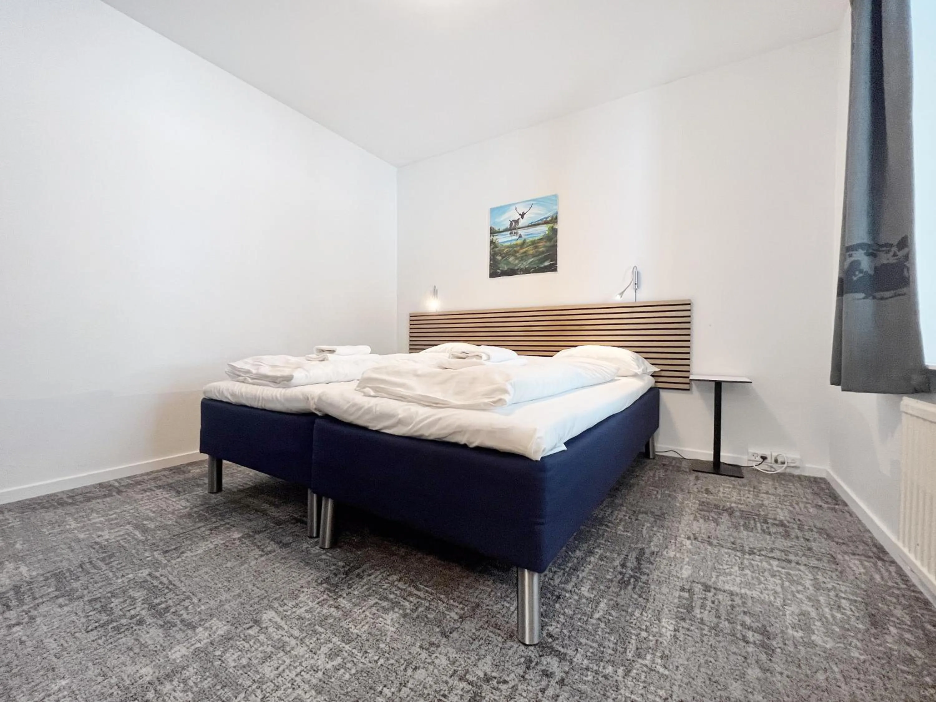 Bedroom, Bed in Hotel Nordbo