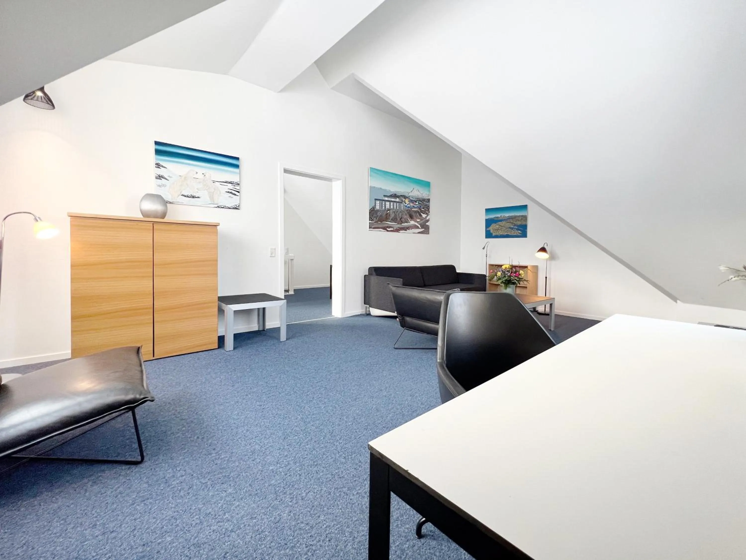 Living room in Hotel Nordbo