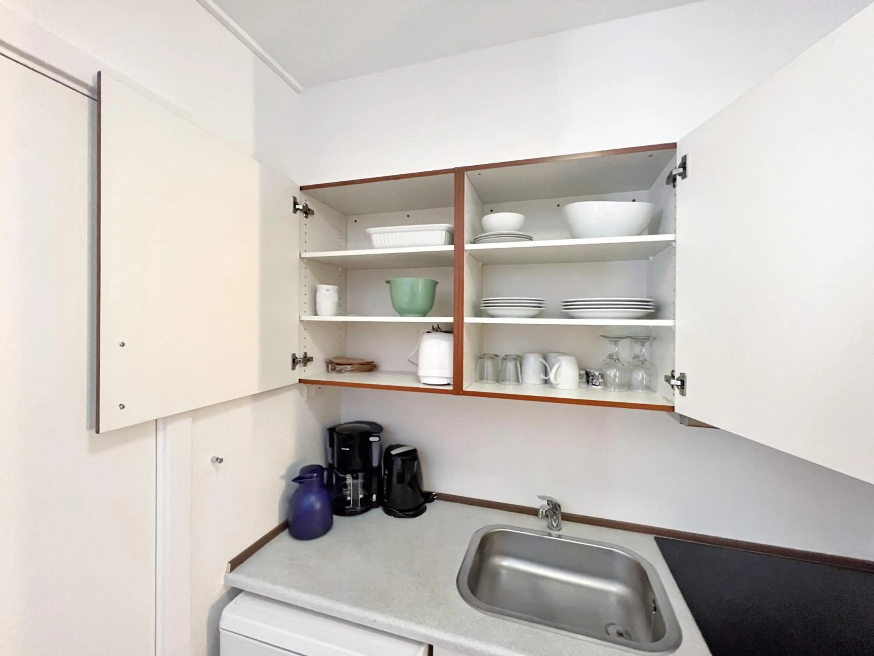 Kitchen or kitchenette in Hotel Nordbo