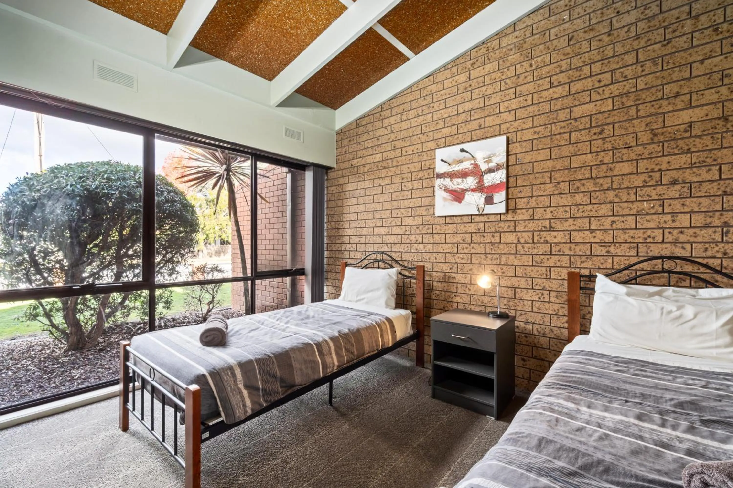 Bedroom, Bed in Baronga Motor Inn