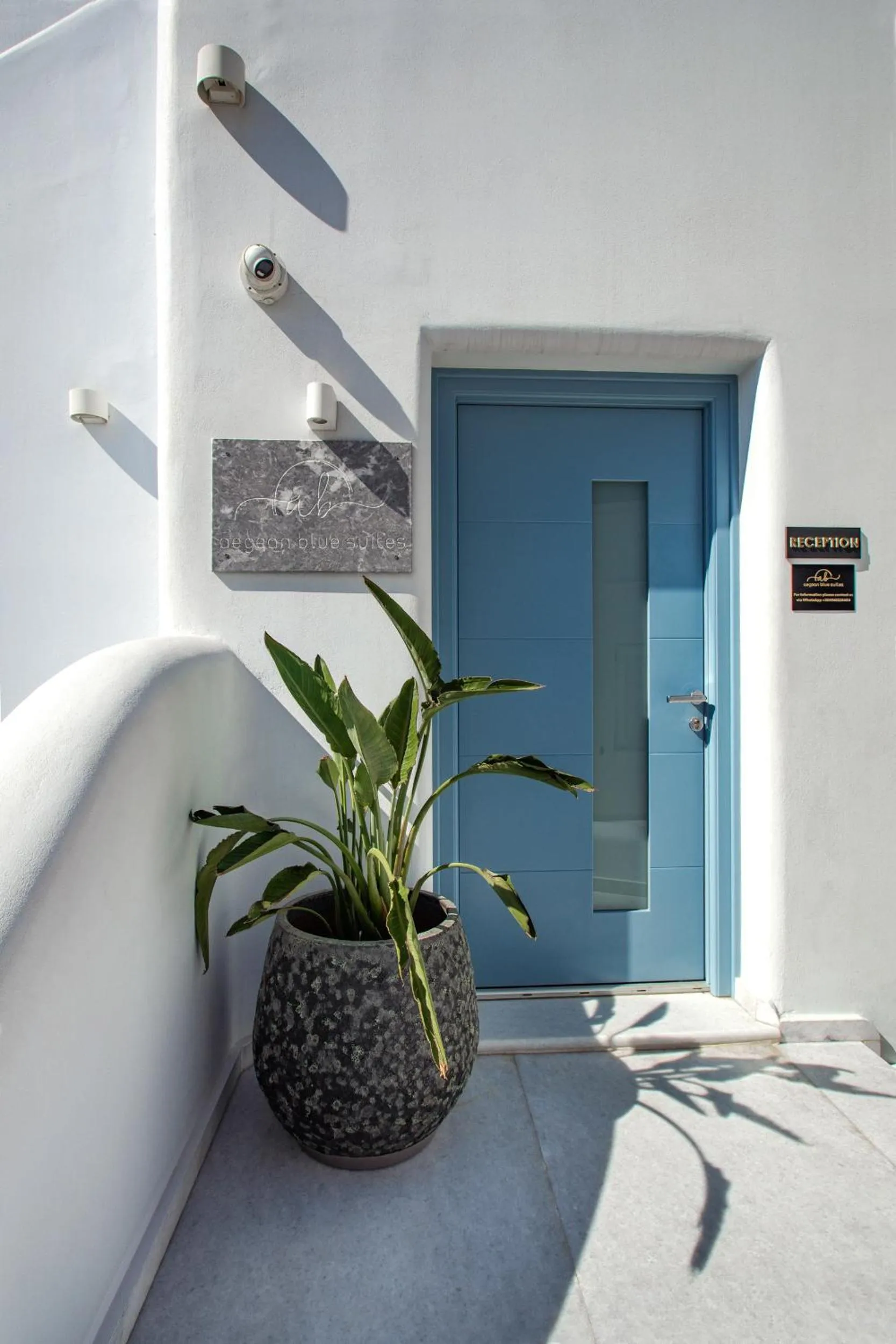 Property building in Aegean Blue Suites