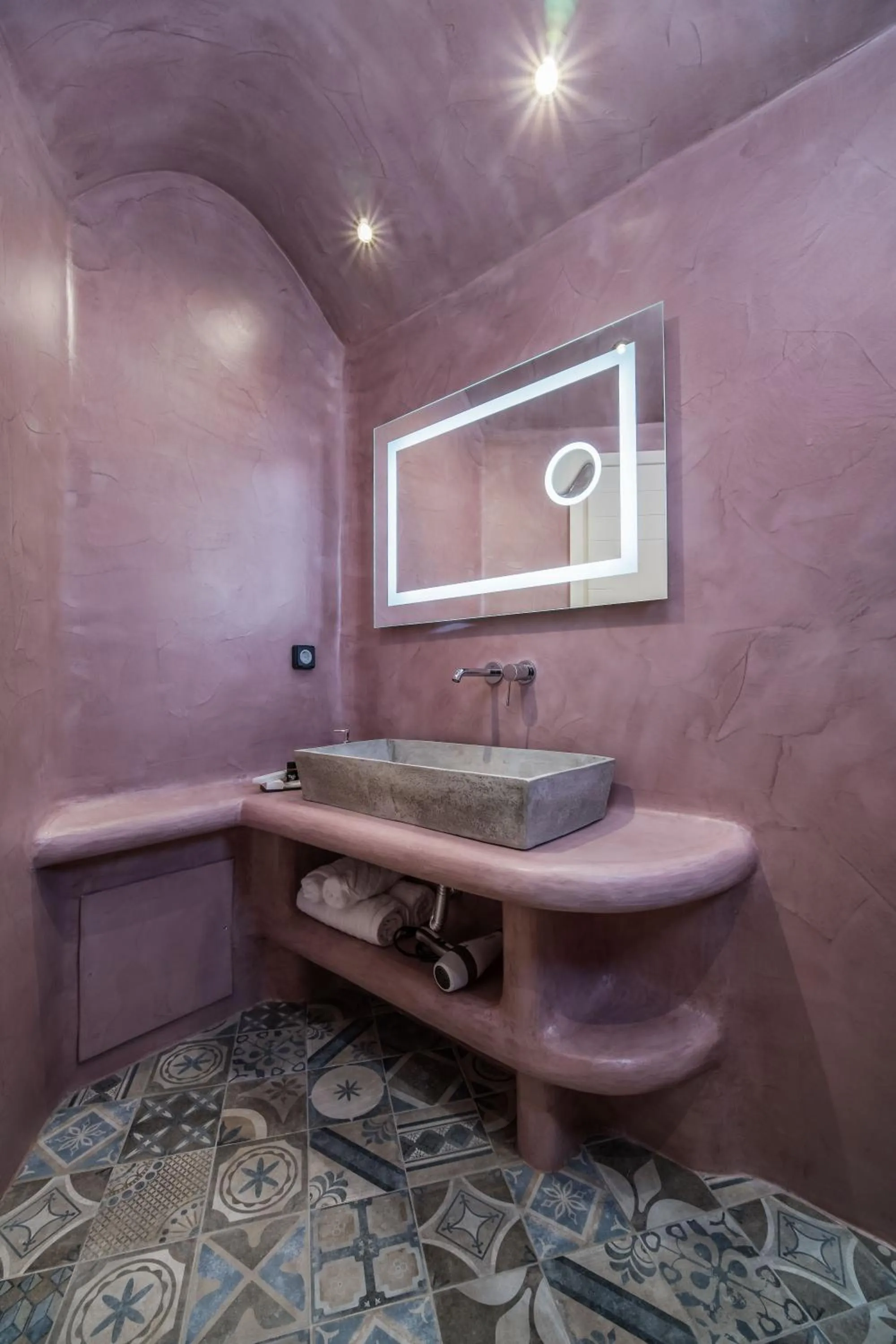 Bathroom in Aegean Blue Suites