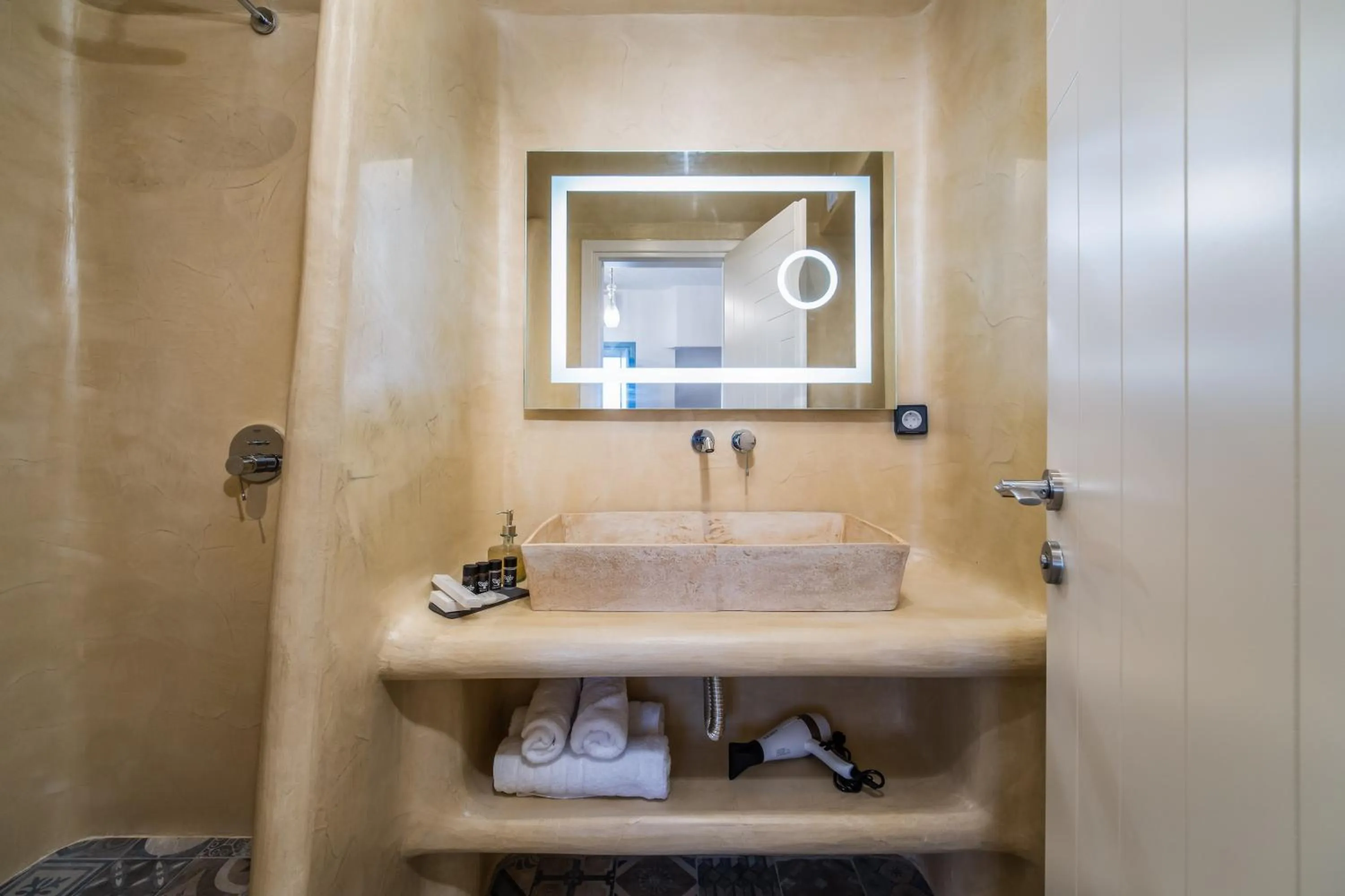 Bathroom in Aegean Blue Suites