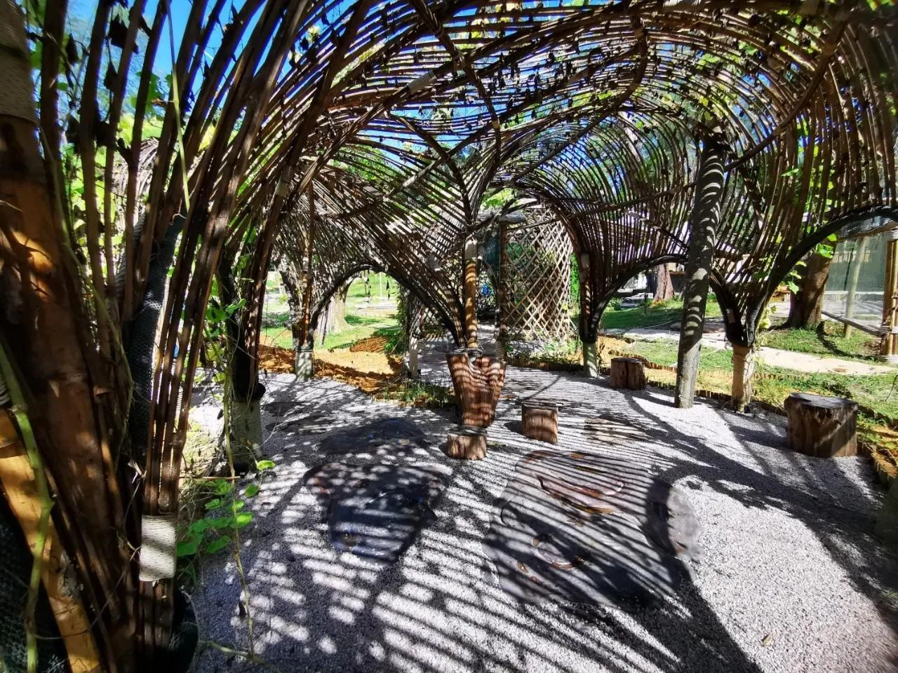 Garden in Dugong Village-Green Hotel