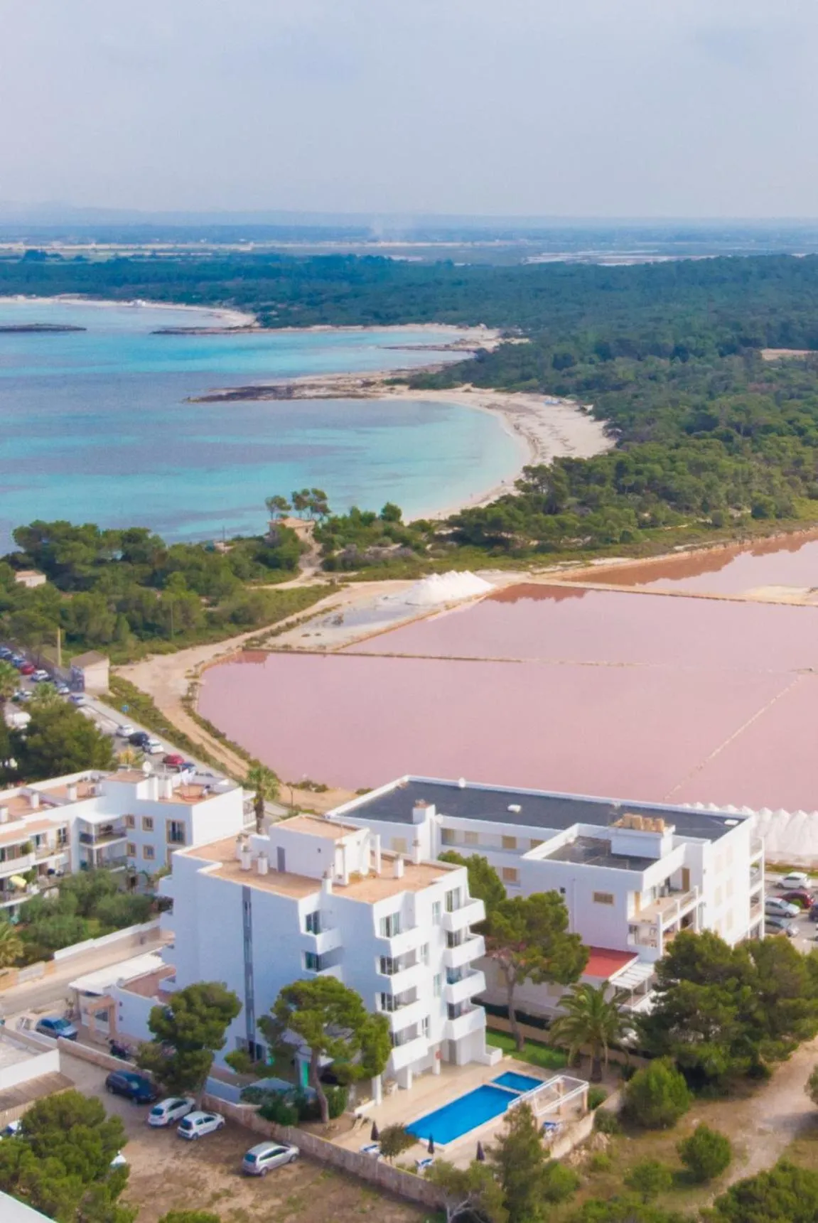 Bird's eye view in Apartaments Andreas