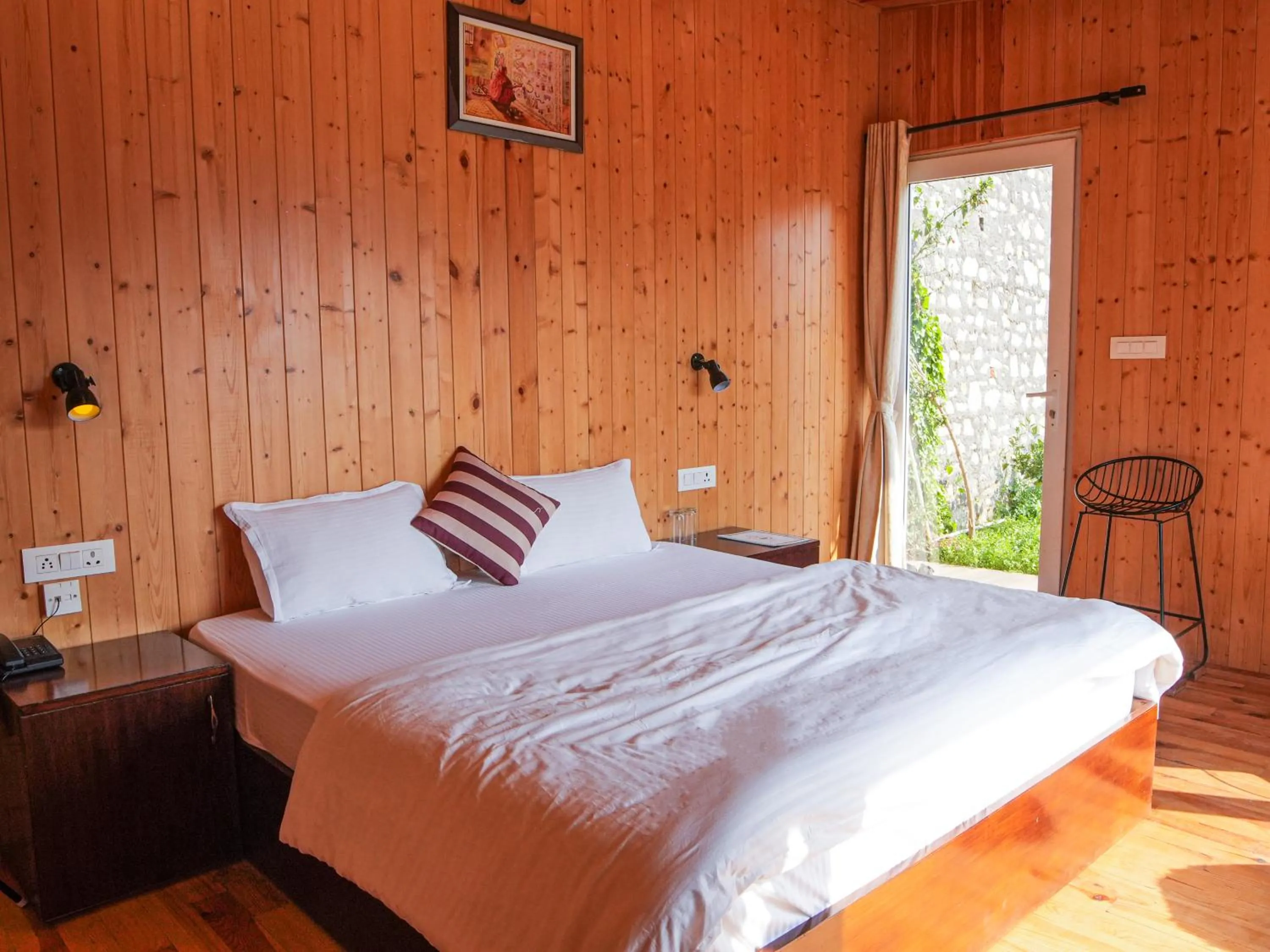 Photo of the whole room, Bed in THEHIMALAYANLIVING WHISTLING PINES