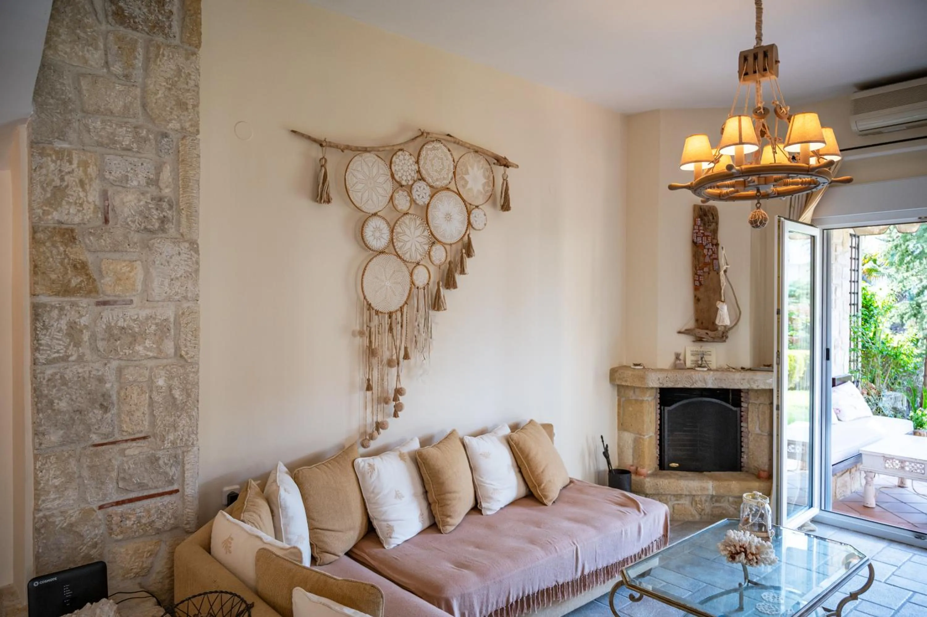 Living room in Emily's Luxury Suites