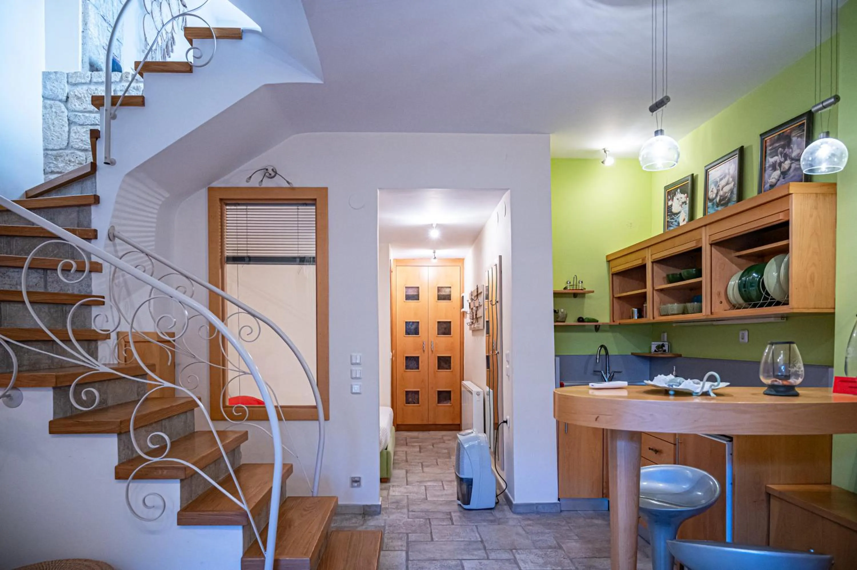 kitchen in Emily's Luxury Suites