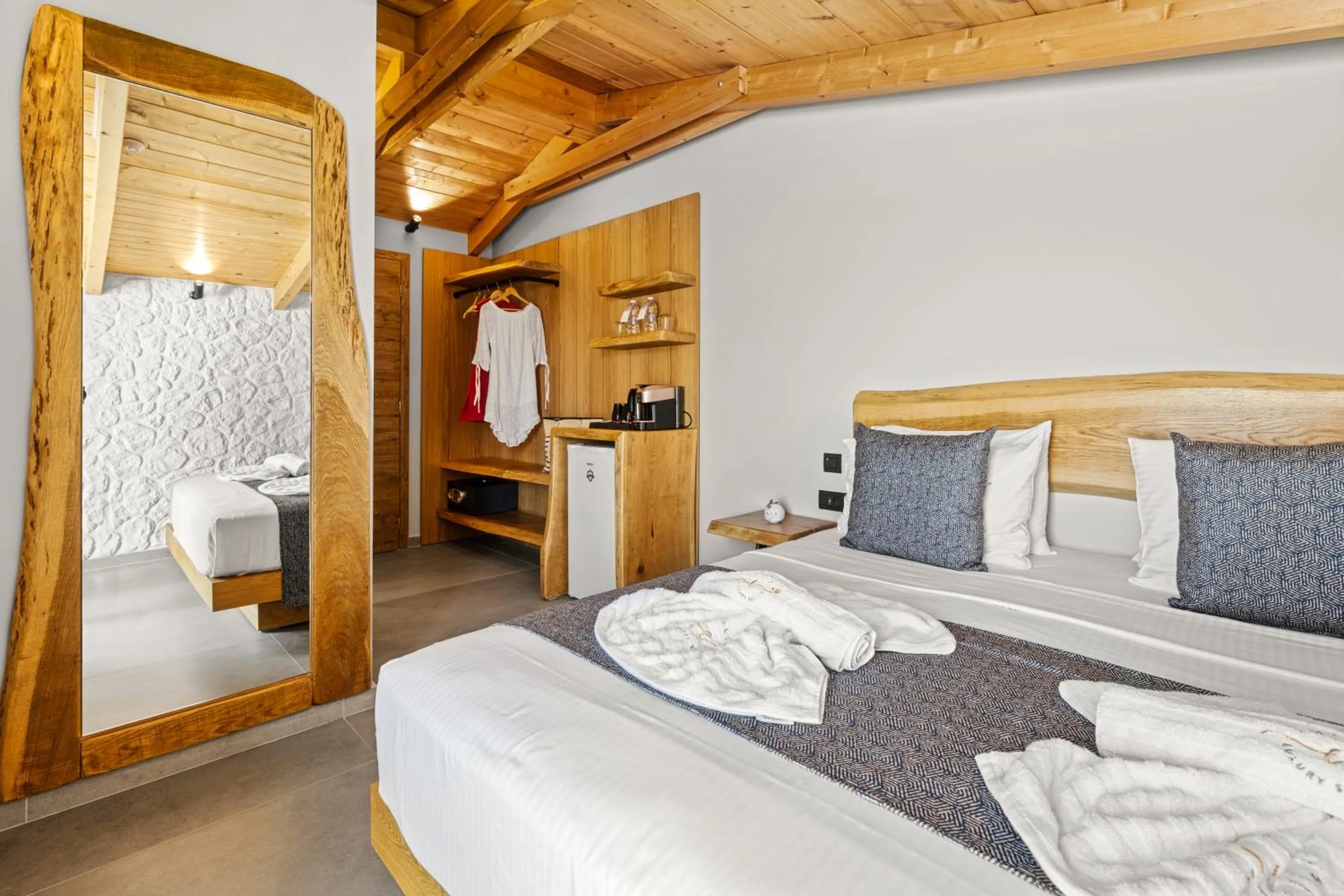 Bed in Emily's Luxury Suites