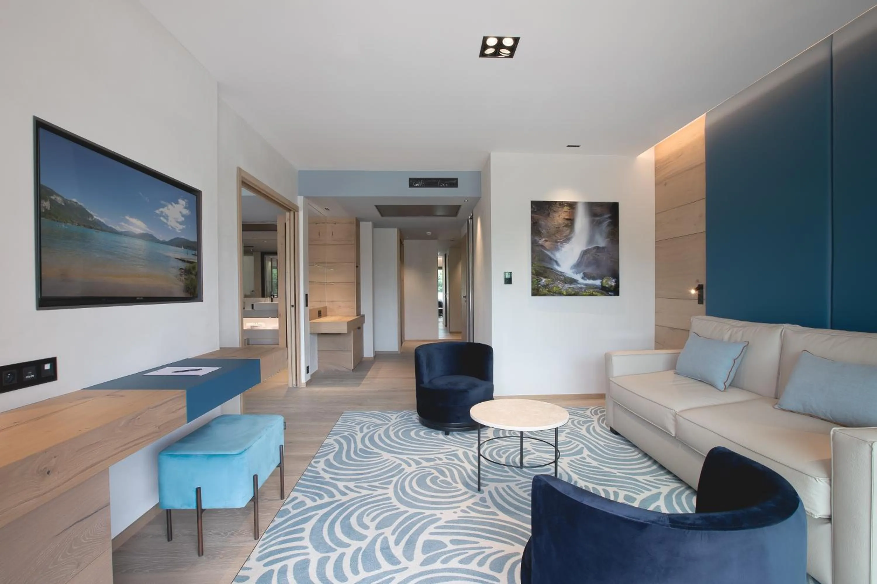 Living room in Rivage Hôtel & Spa Annecy