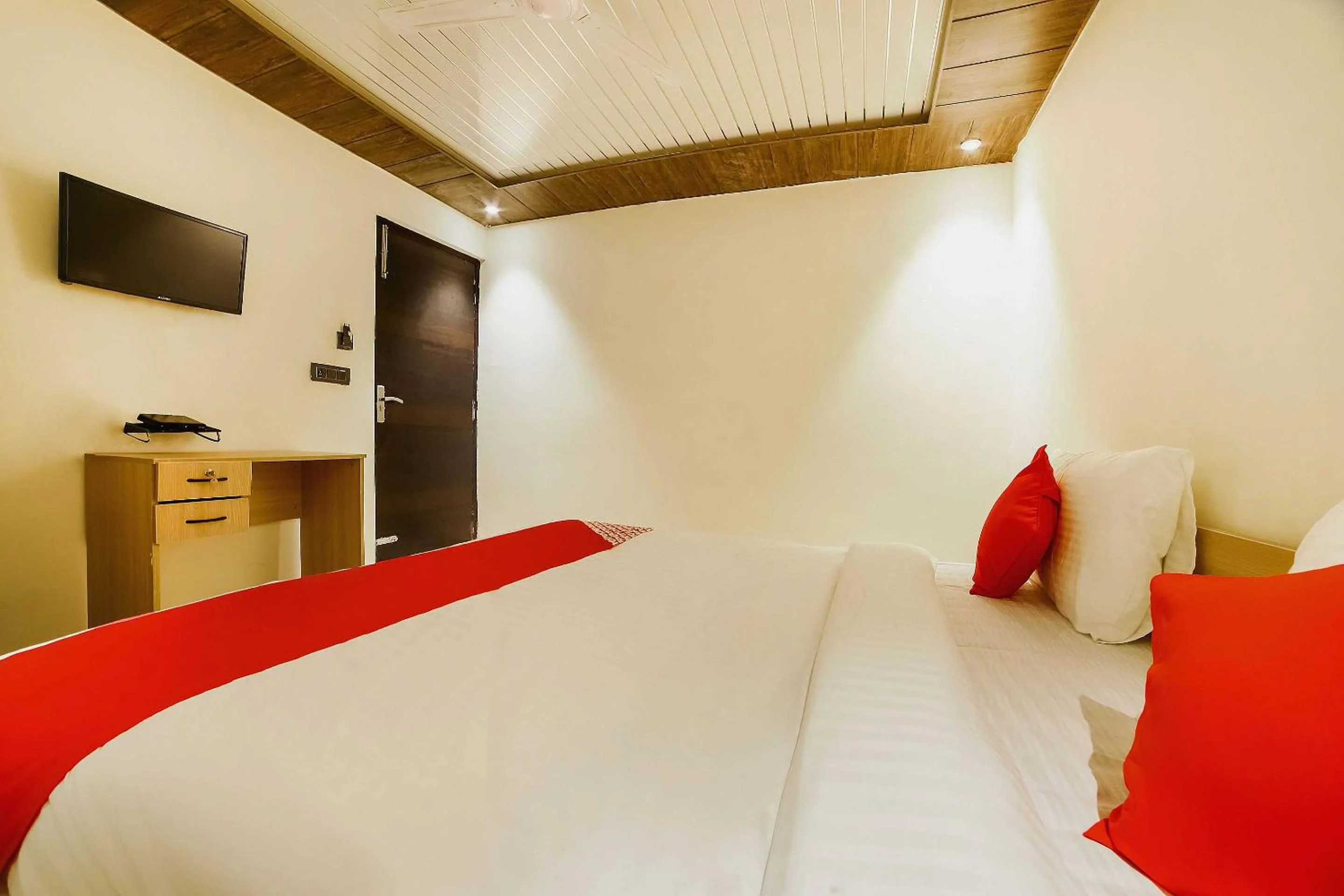 Lobby or reception, Bed in Hotel O Ashirwad home Near Pitampura