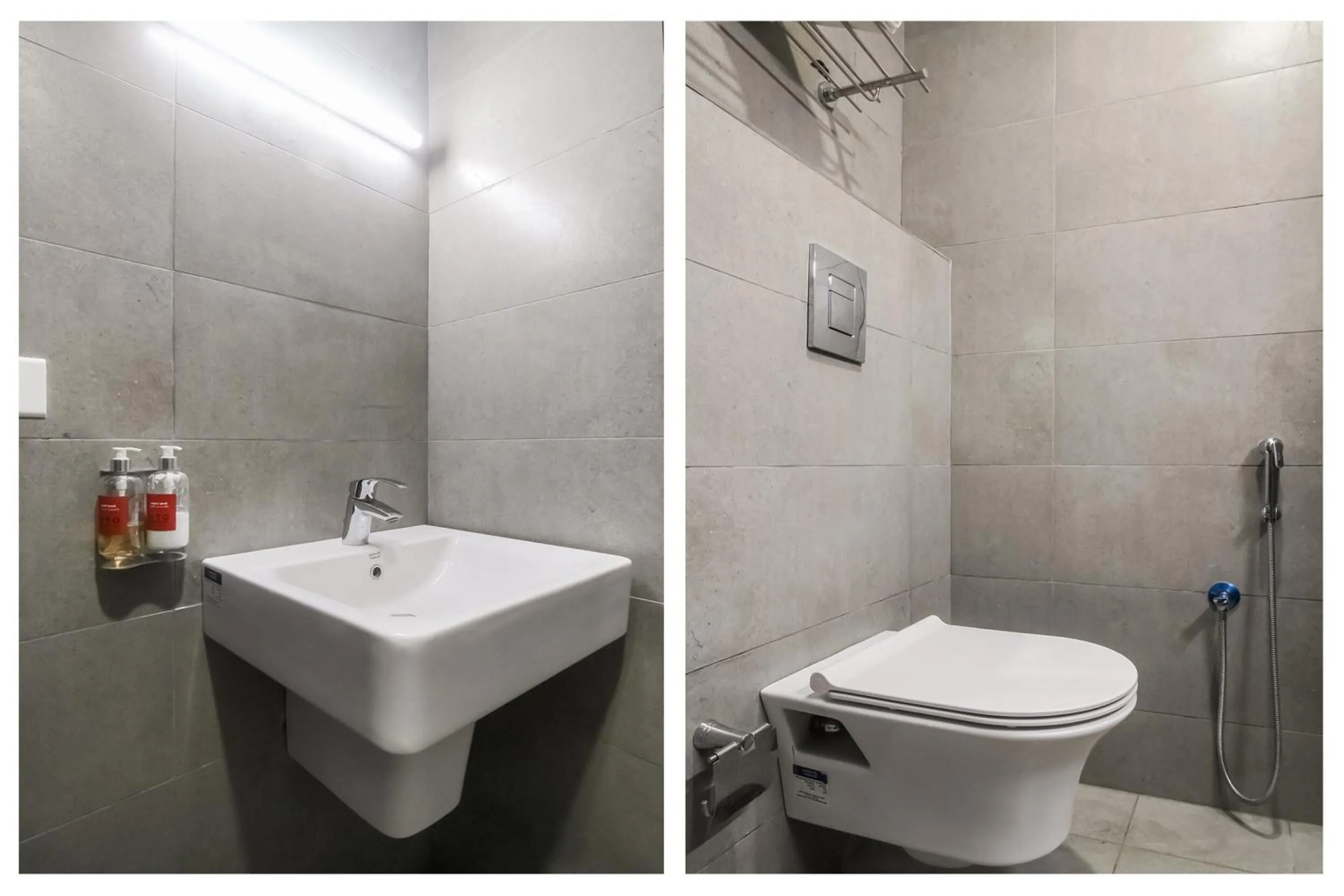 Bathroom in Super Townhouse RCC Majestic 397 LB Nagar