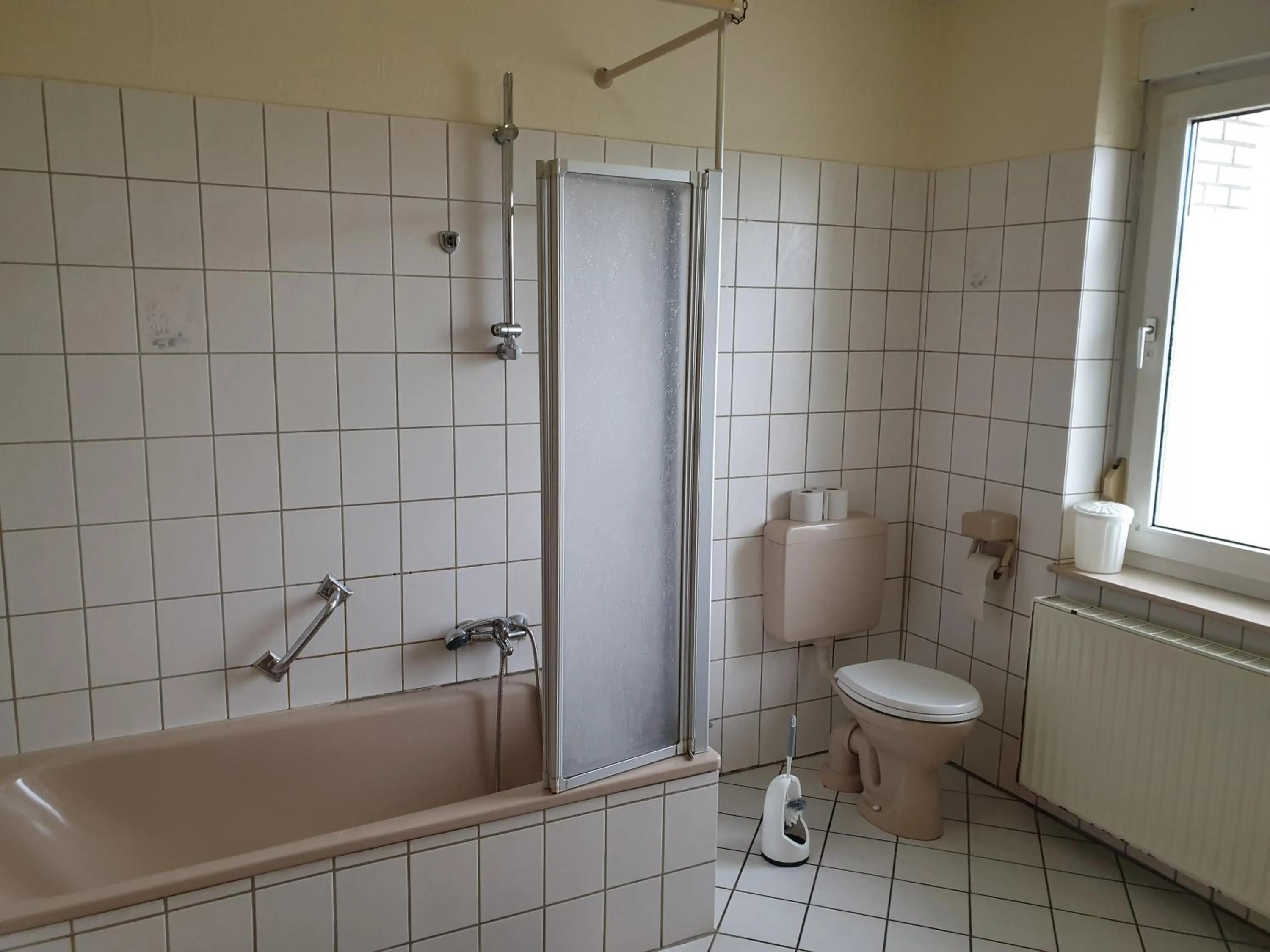 Toilet in Pension Citytravel