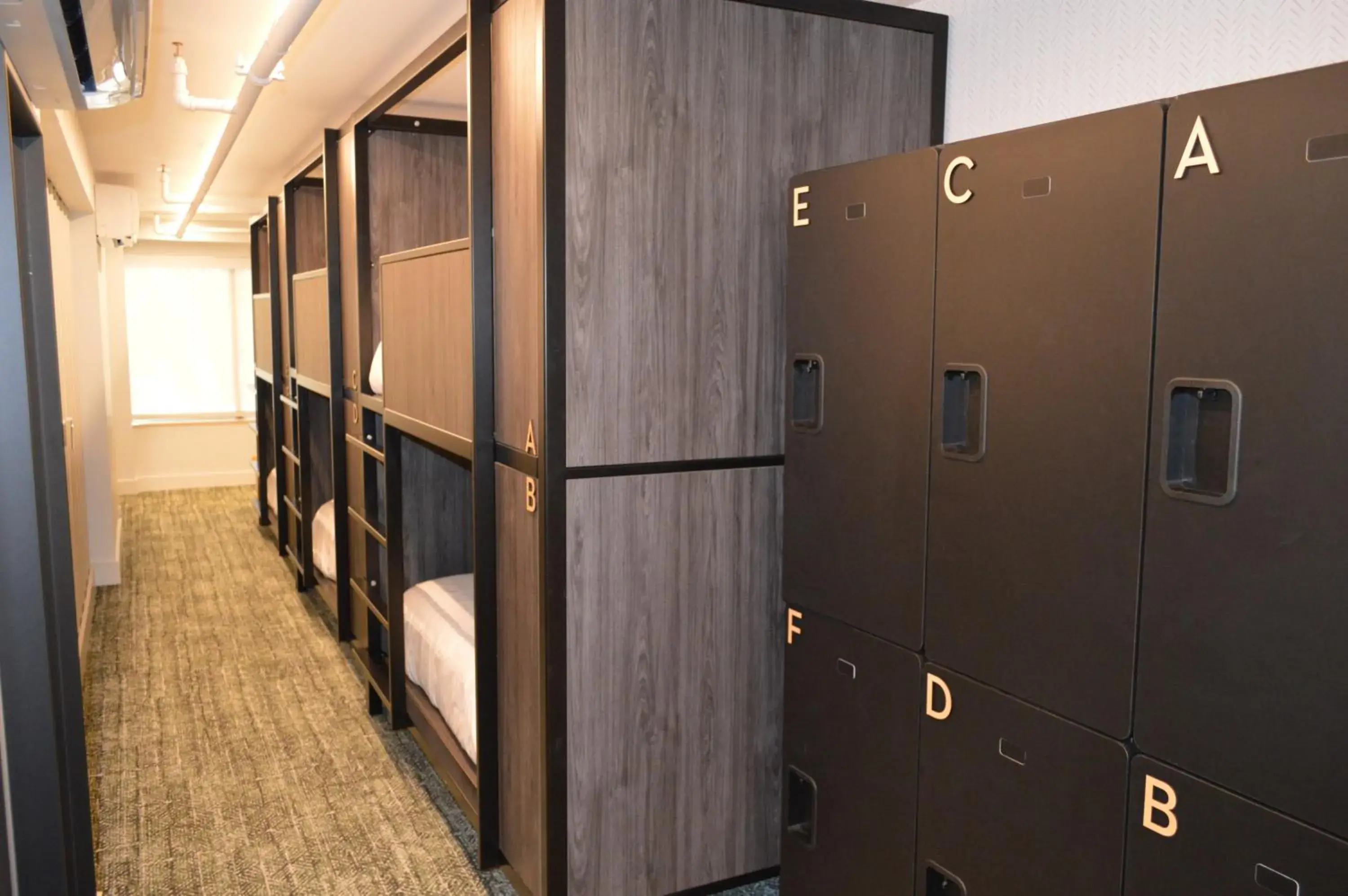 4-Bed Group Room with Shared Bathroom in The Block Hotel & Commons 4-Bed Group Room with Shared Bathroom in The Block Hotel & Commons