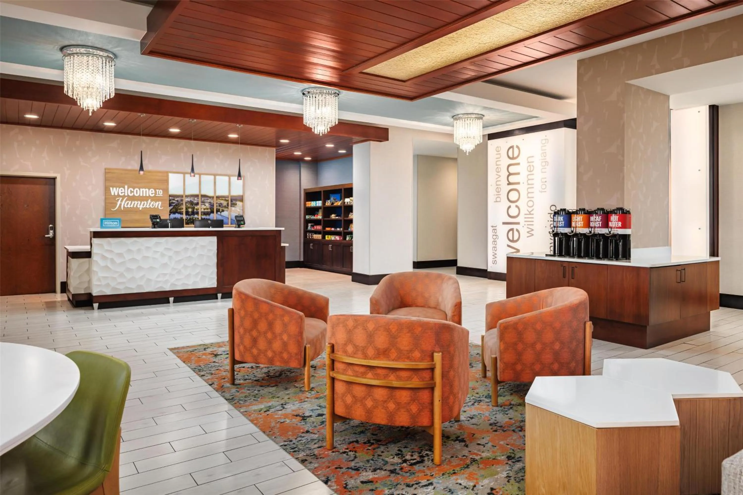 Lobby or reception in Hampton Inn & Suites Chattanooga/Hamilton Place
