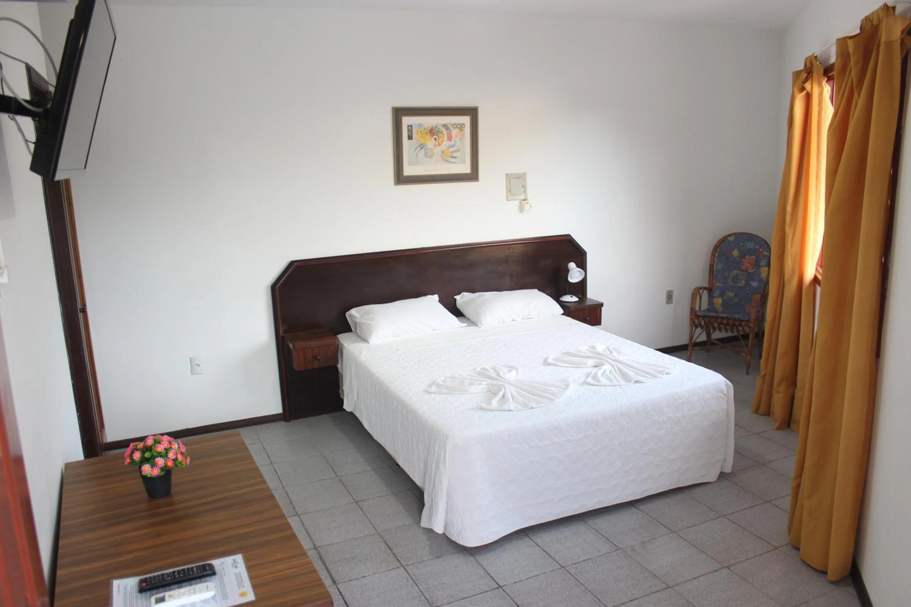 Bed in Hotel Bela Onda