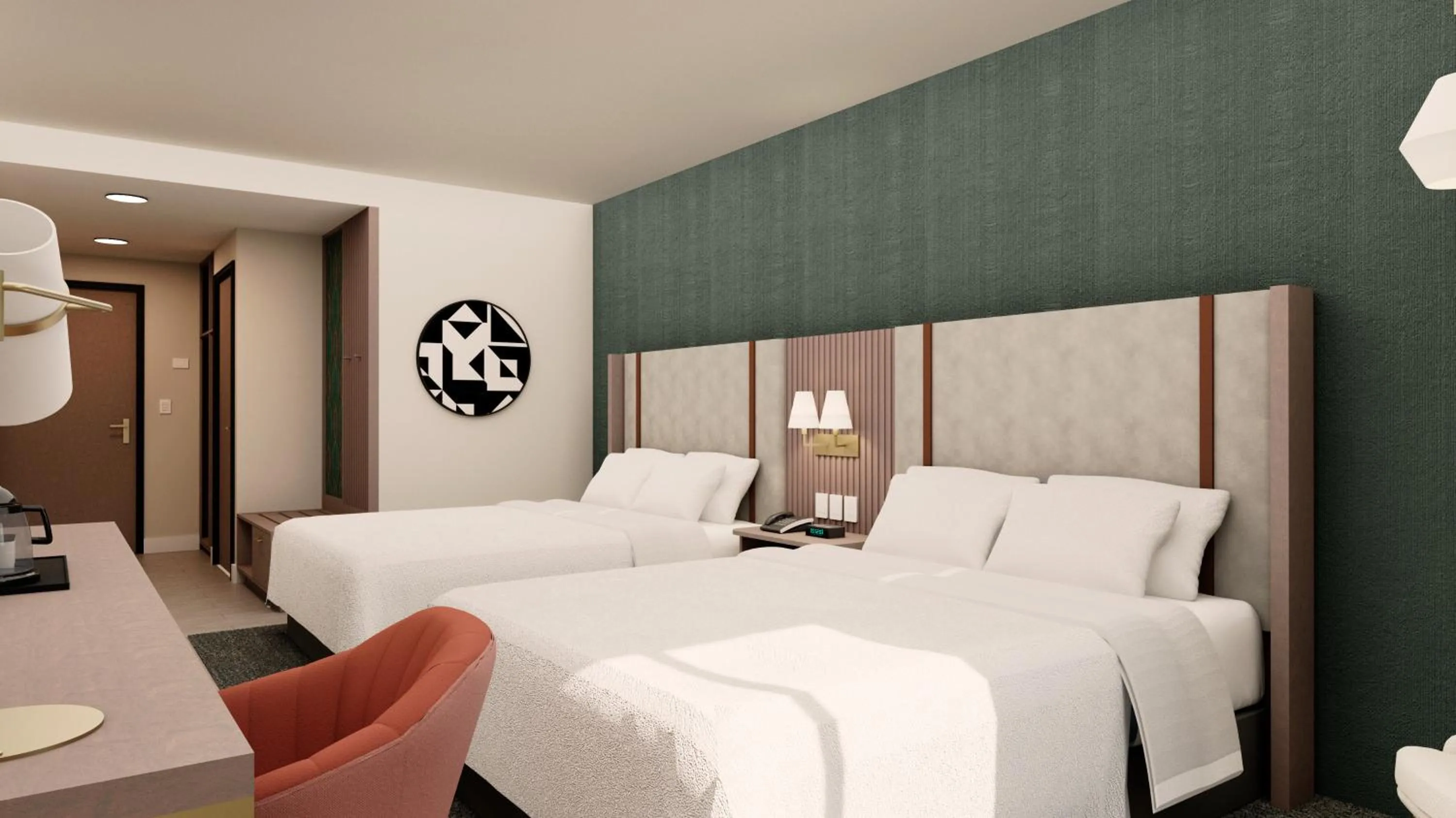 Photo of the whole room, Bed in HS HOTSSON Smart Guadalajara Autónoma