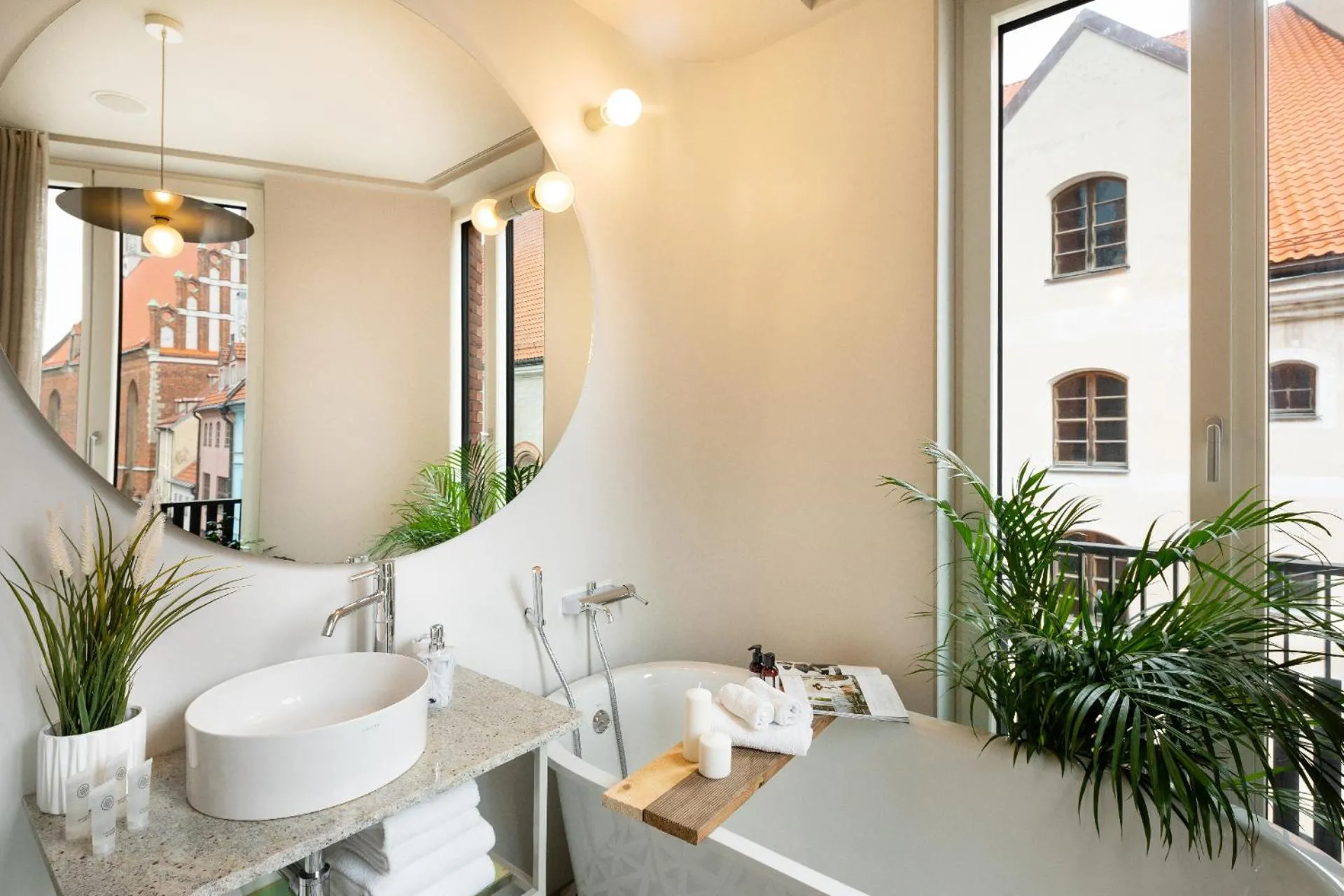 Bathroom in Redstone Apartments