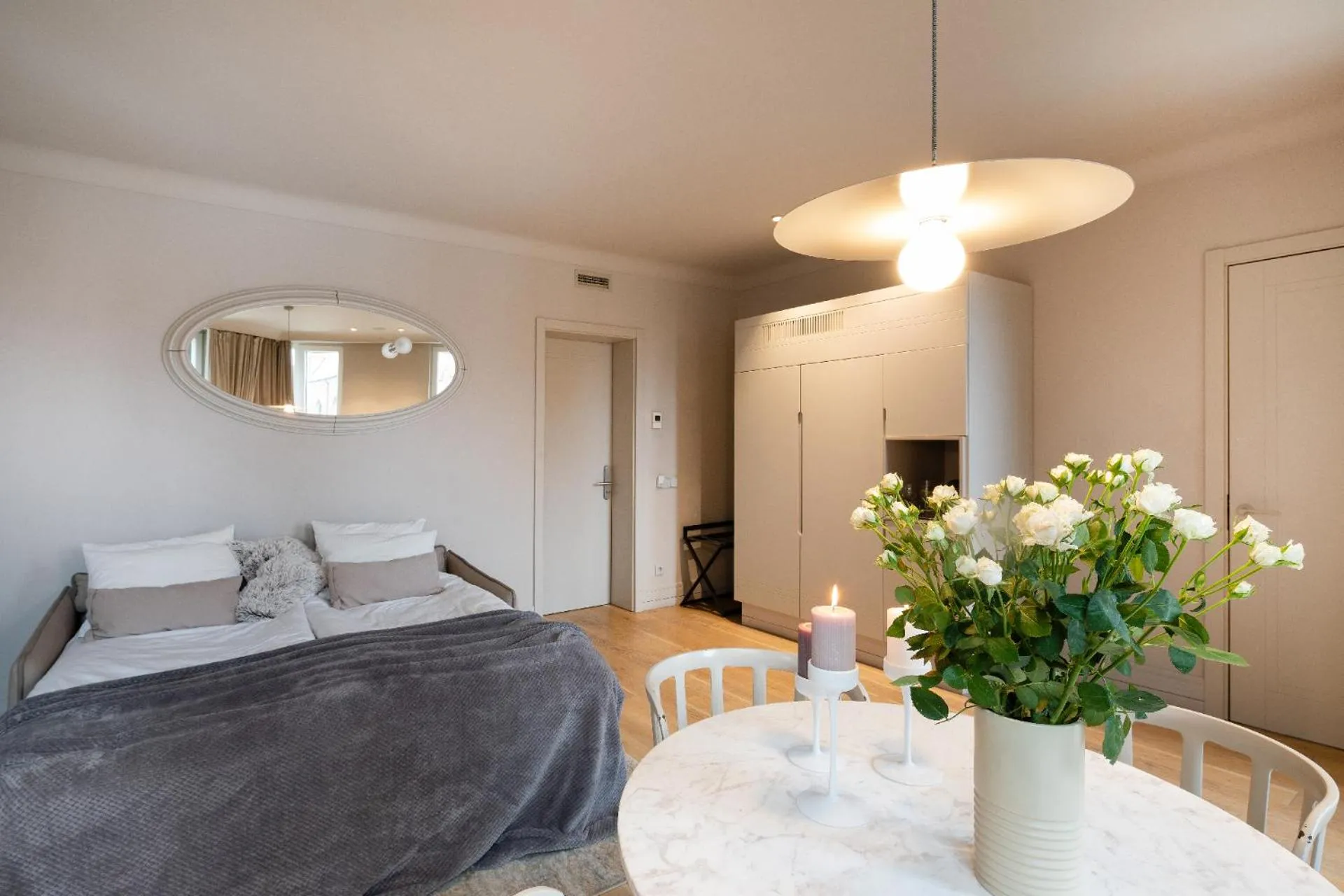 Bed in Redstone Apartments