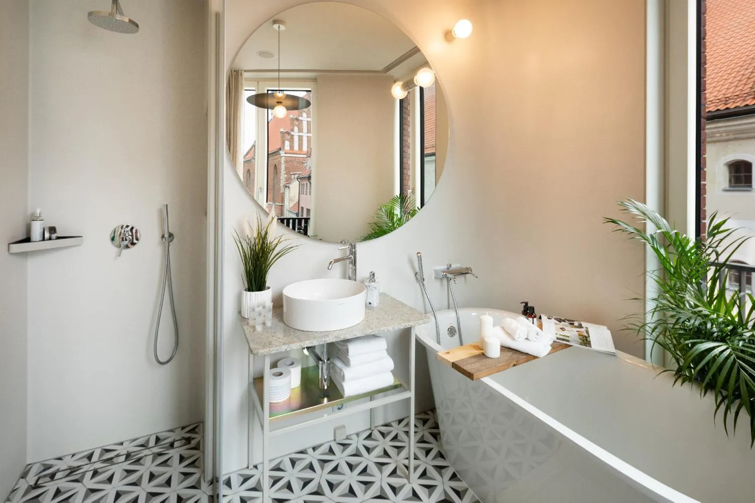 Bathroom in Redstone Apartments